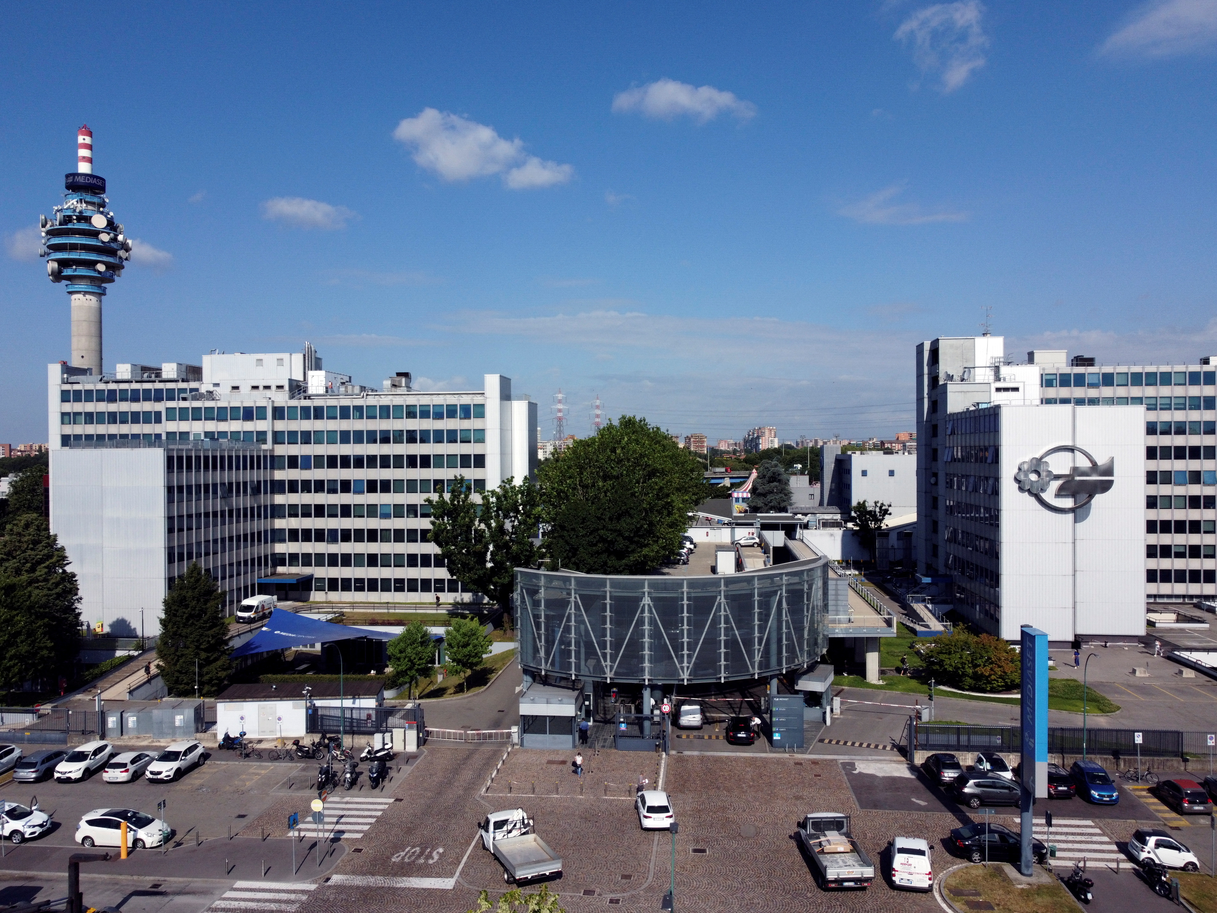 General view of Mediaset headquarters