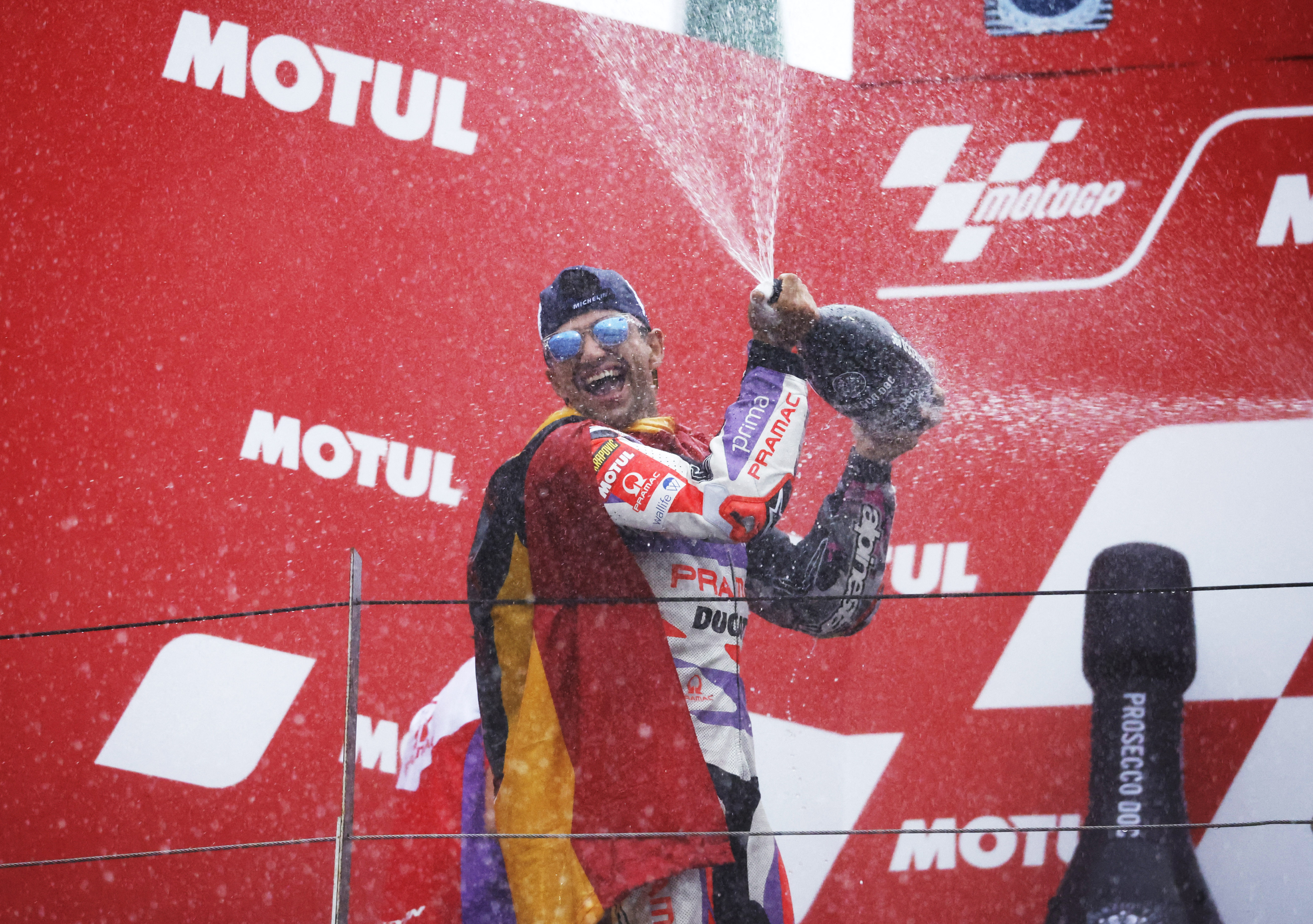 Em dia de coroação da Ducati, Jorge Martin vence corrida sprint na  Indonésia e assume liderança do MotoGP