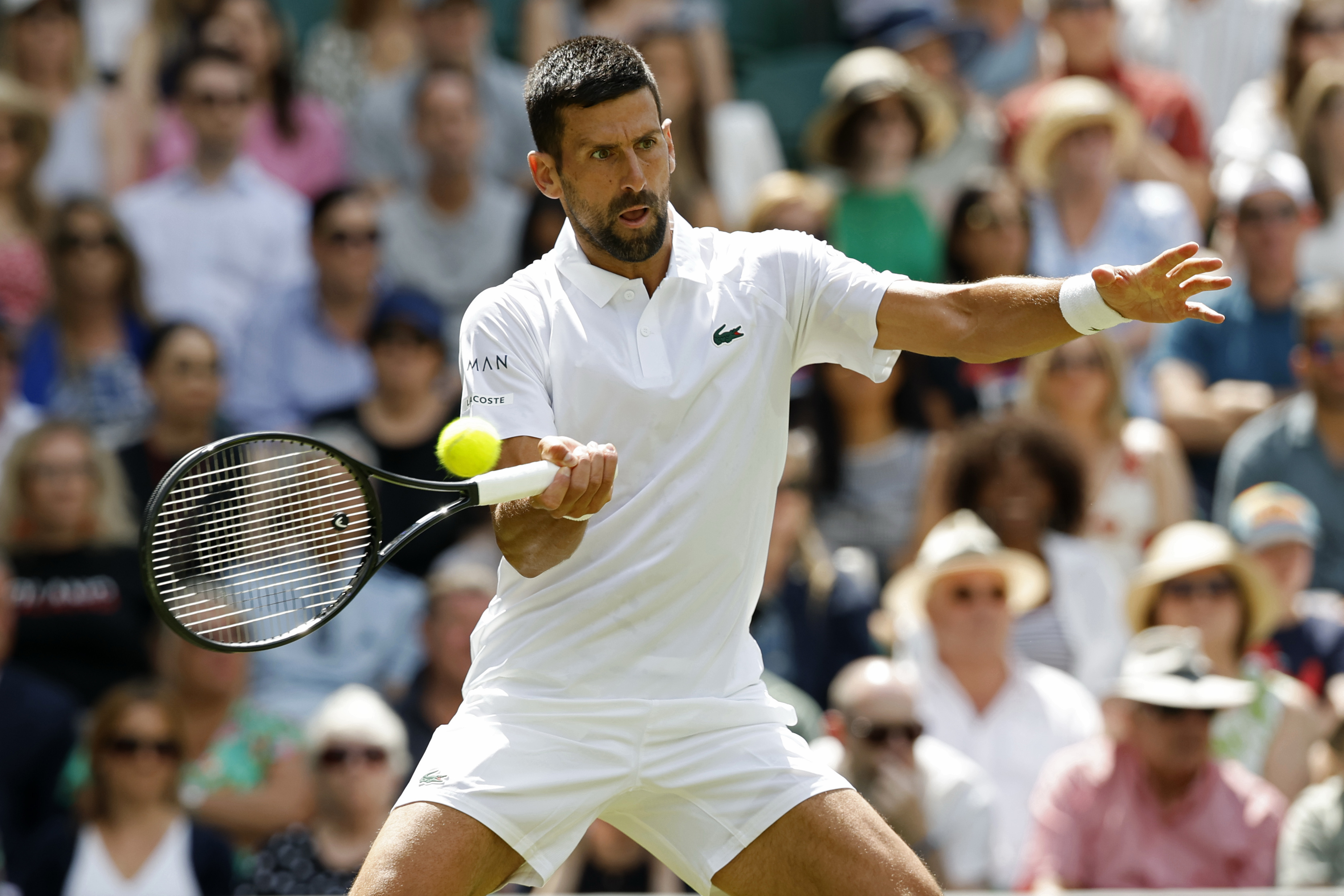 テニス＝ジョコビッチ、シナーらが3回戦へ ウィンブルドン男子