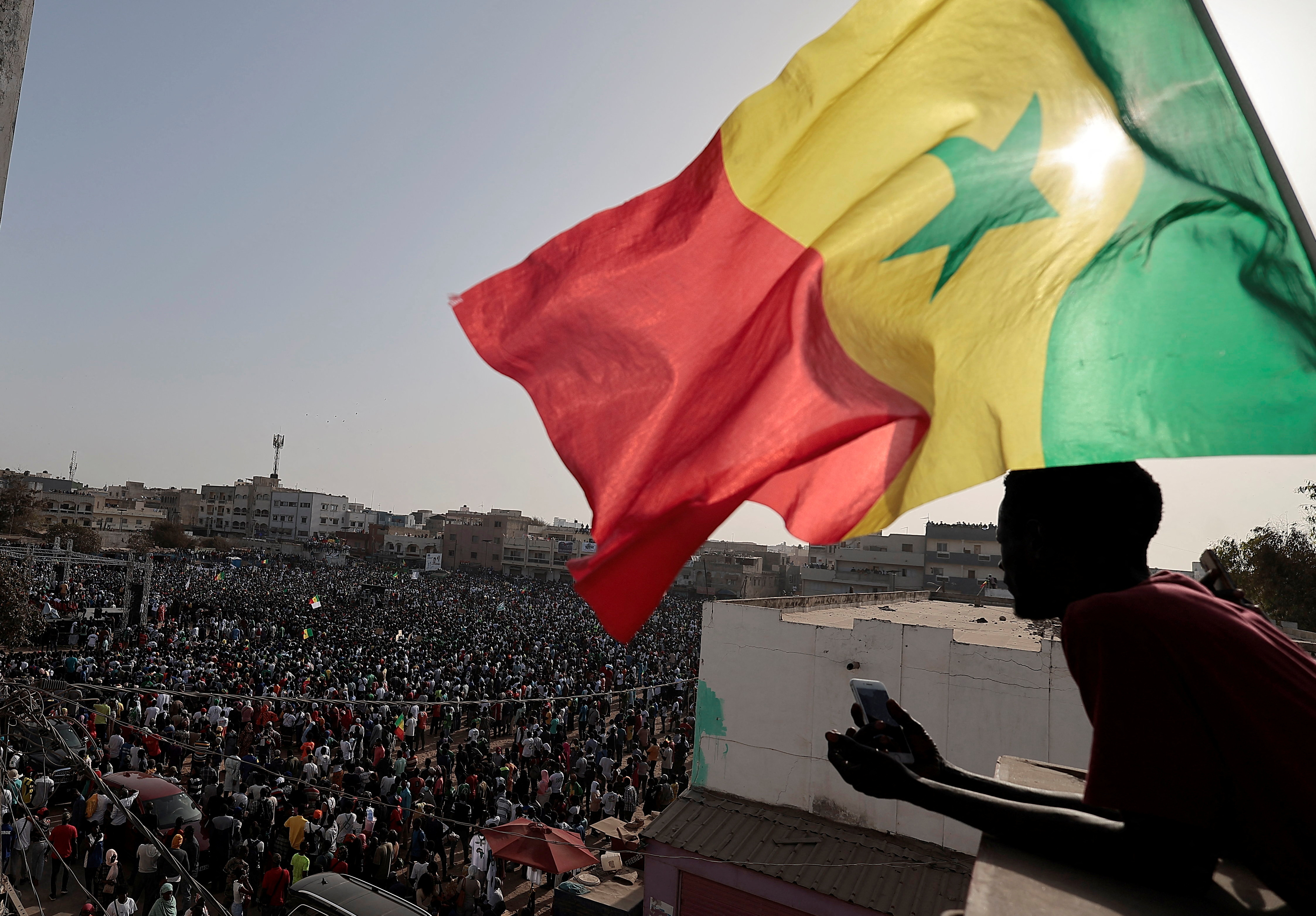 Thousands of Senegal opposition supporters gather for three-day protest