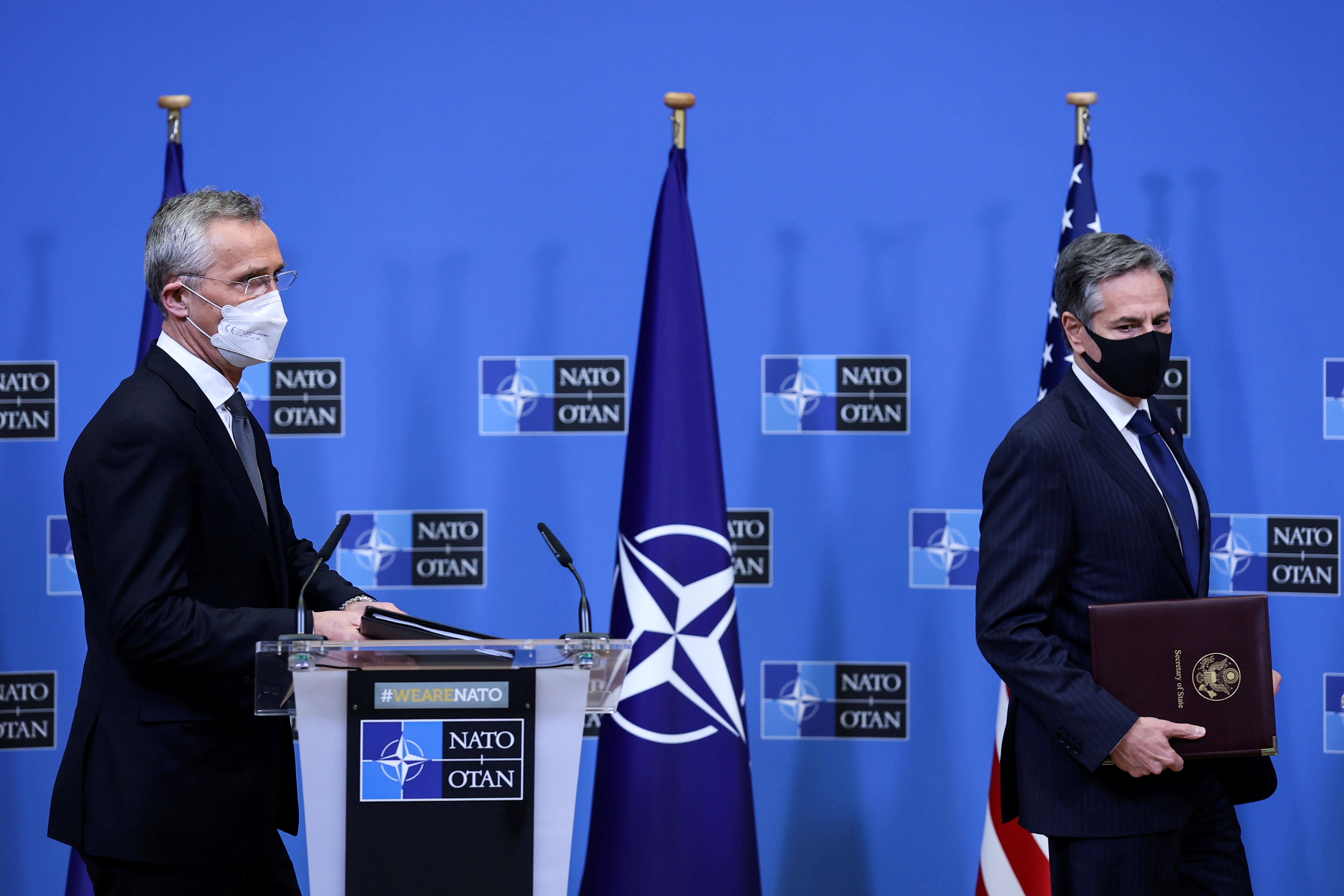 U.S. Secretary of State Antony Blinken visits Brussels