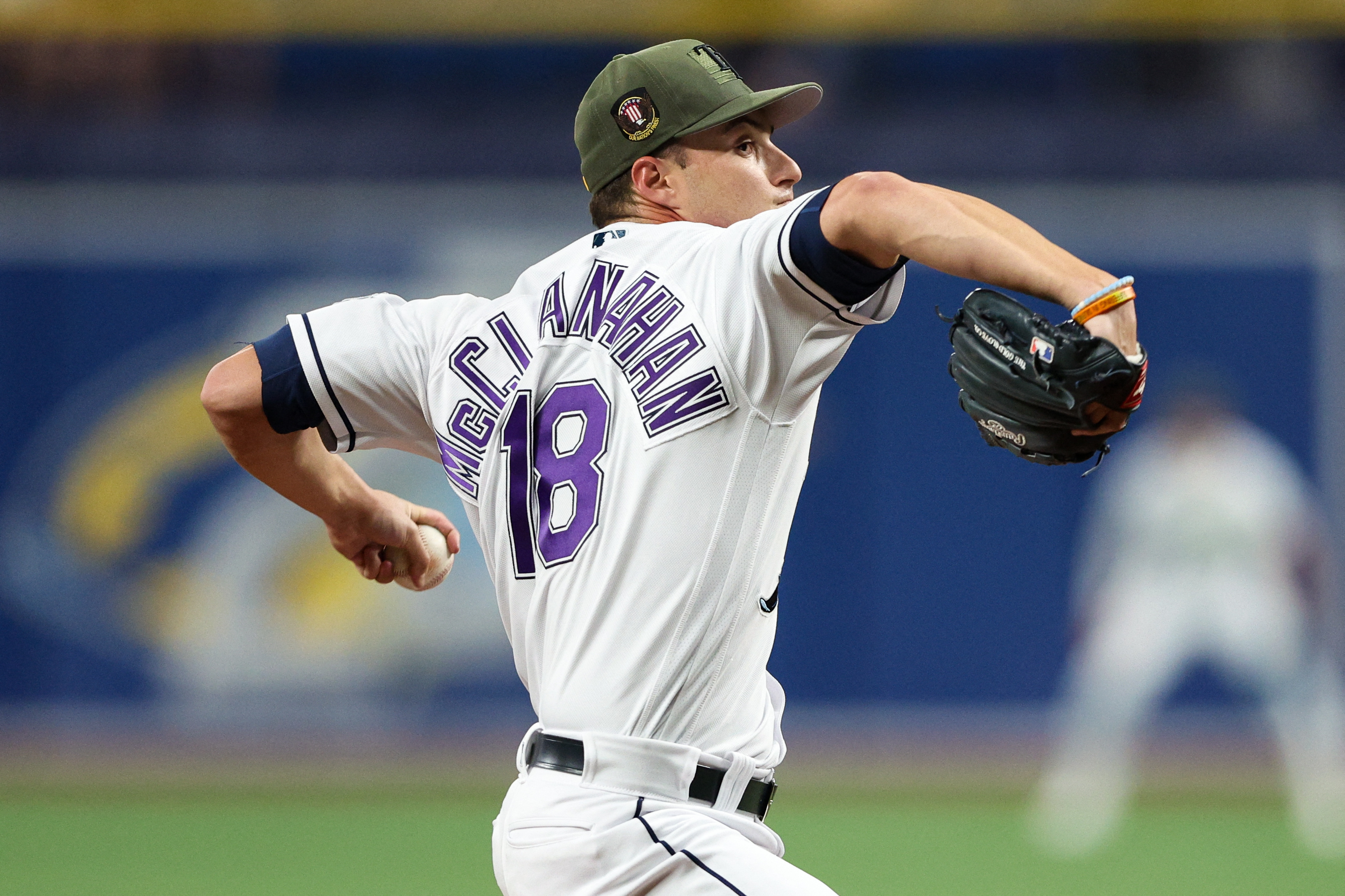 Shane McClanahan pitches 7 scoreless innings in Rays' win over Brewers