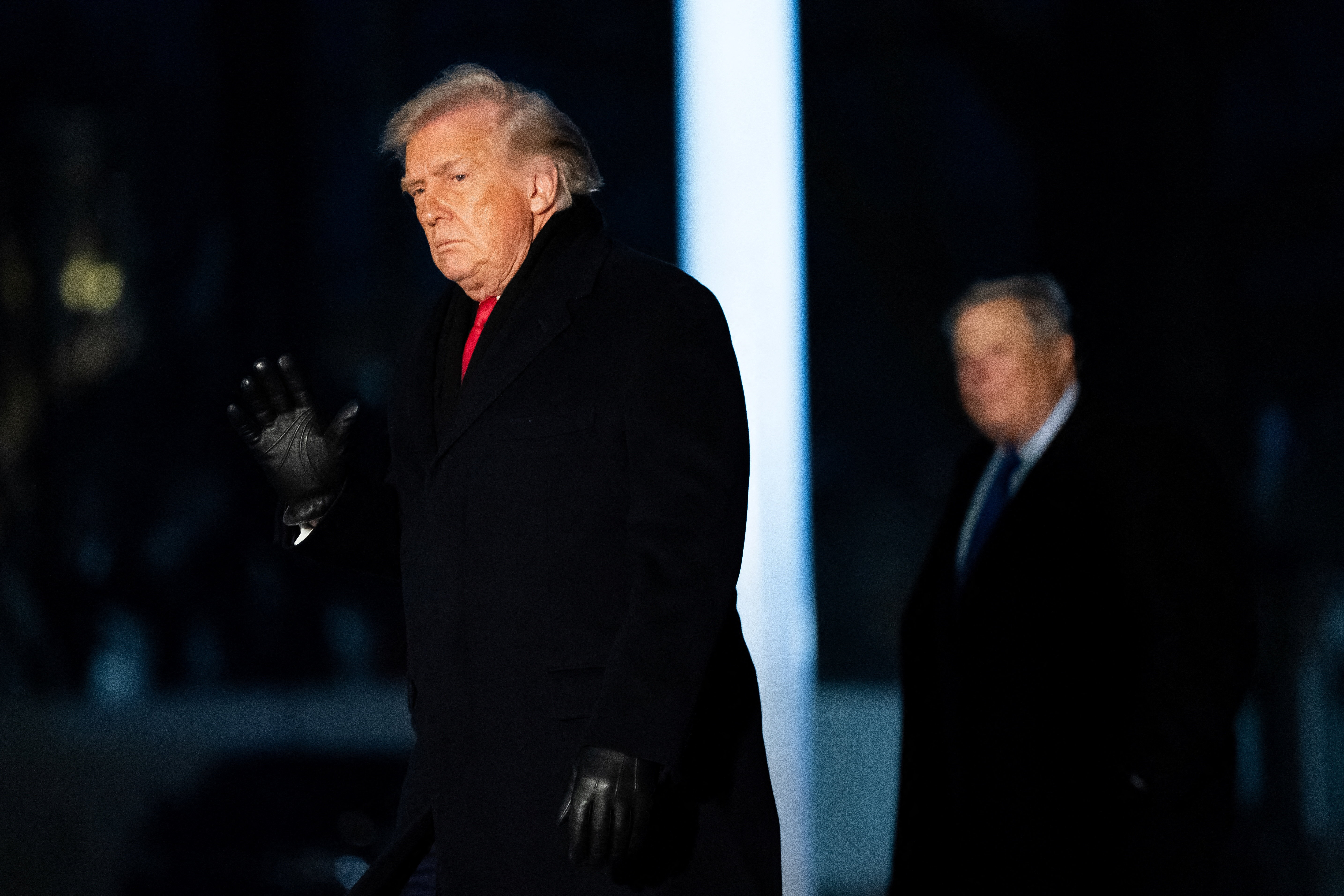 Trump, sharing leaked texts and AI mock-ups, vows 'no going back ...