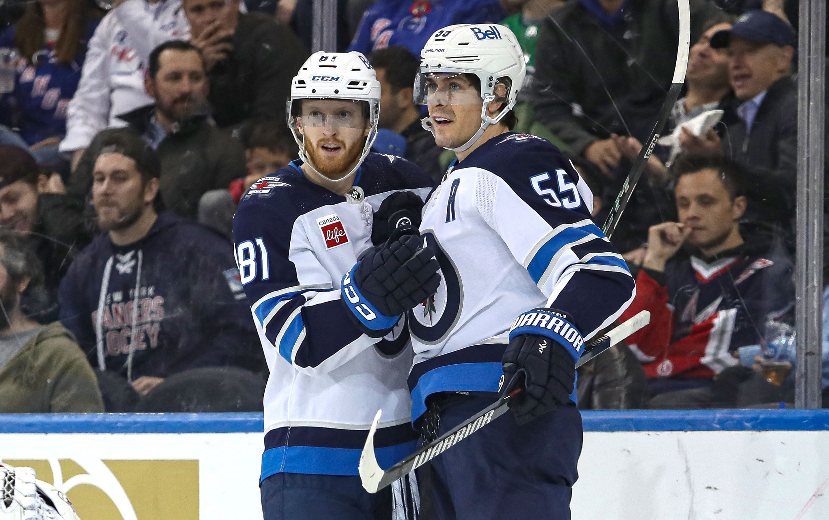 Scheifele nets hat trick as Jets beat Rangers 4-2 - The Globe and Mail
