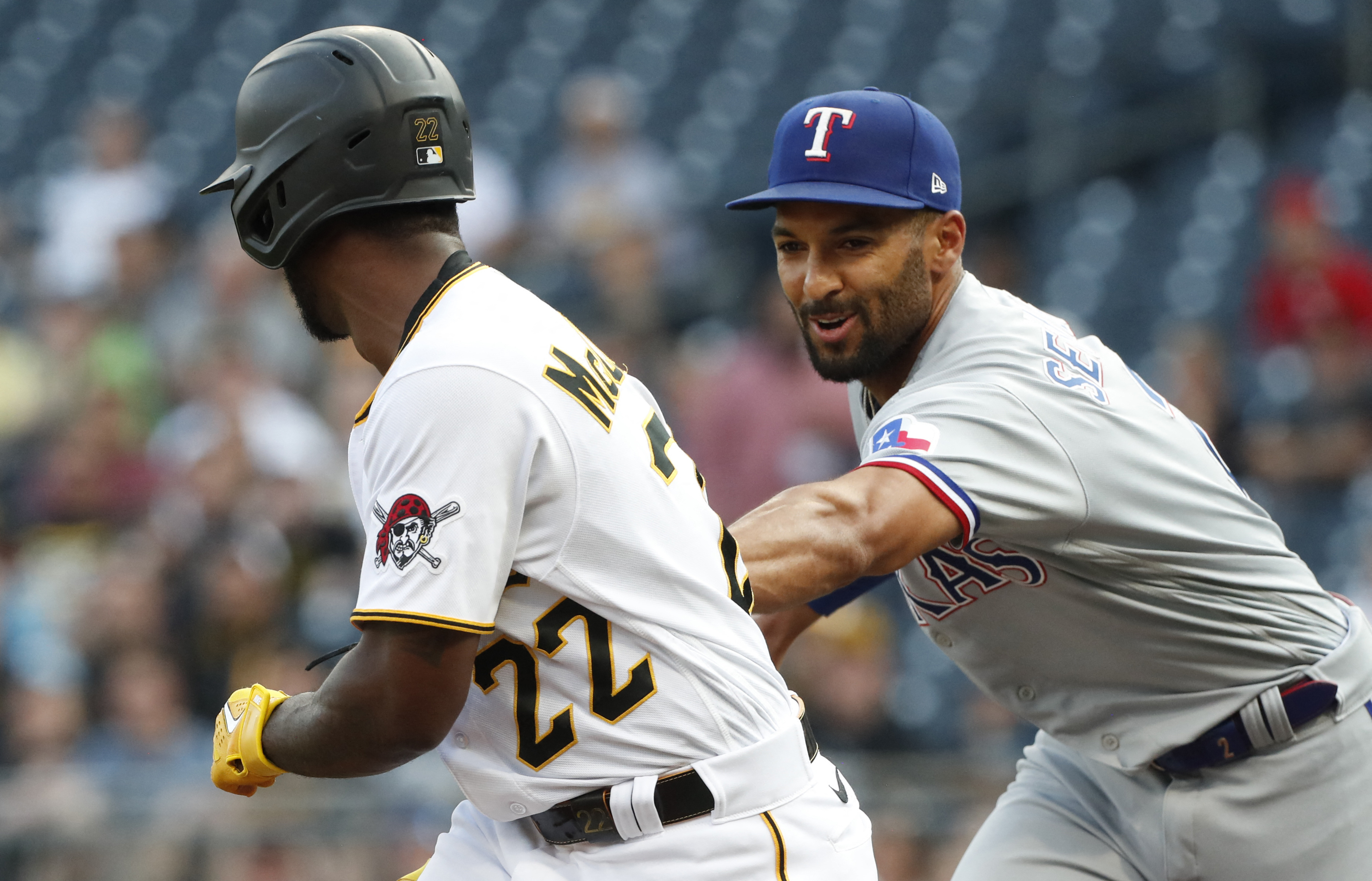 Tucupita Marcano's slam propels Pirates past Rangers