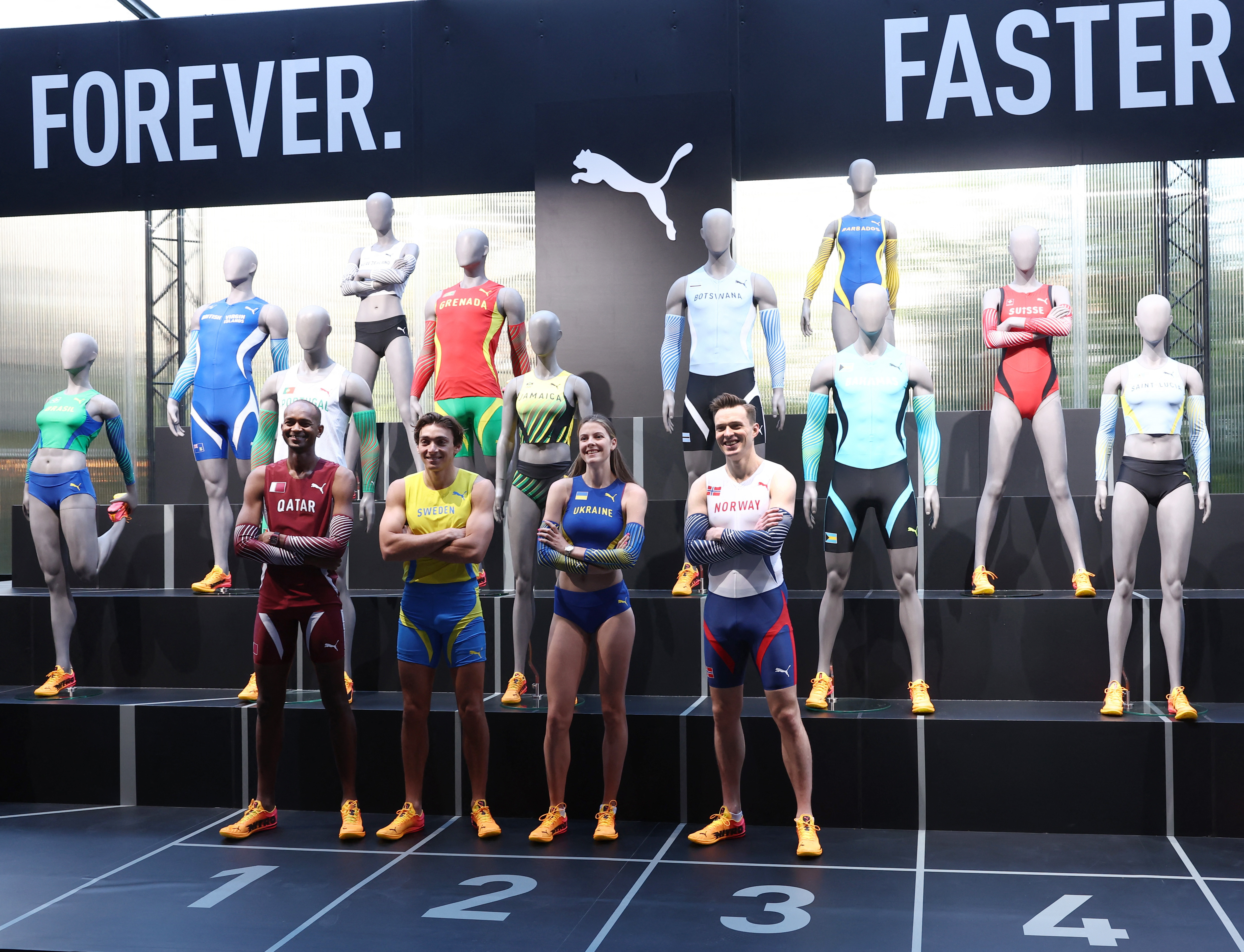 Puma launches a new brand campaign with Olympic athletes