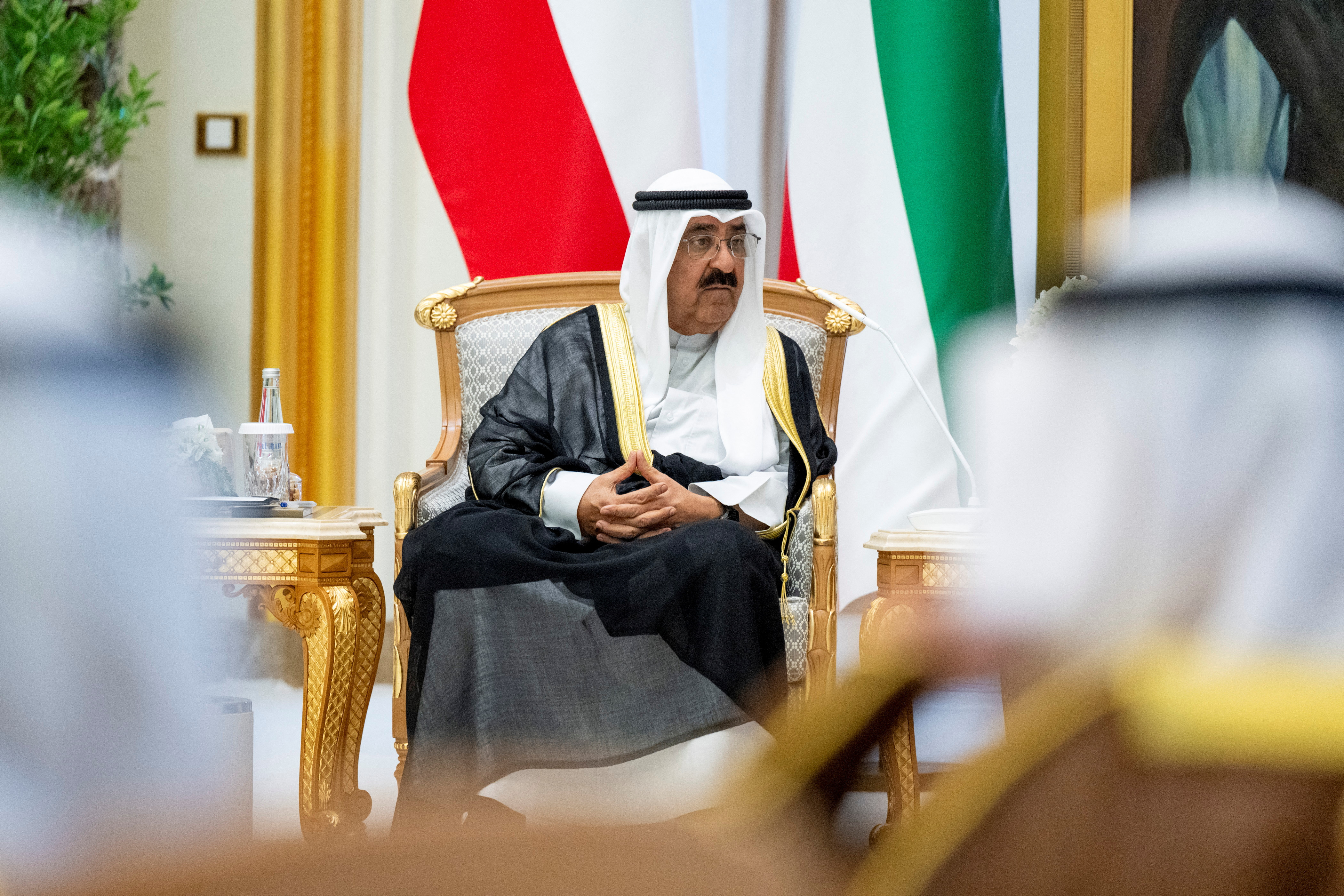 Kuwait's Emir Sheikh Meshal Al Ahmad Al Jaber Al Sabah visits the United Arab Emirates