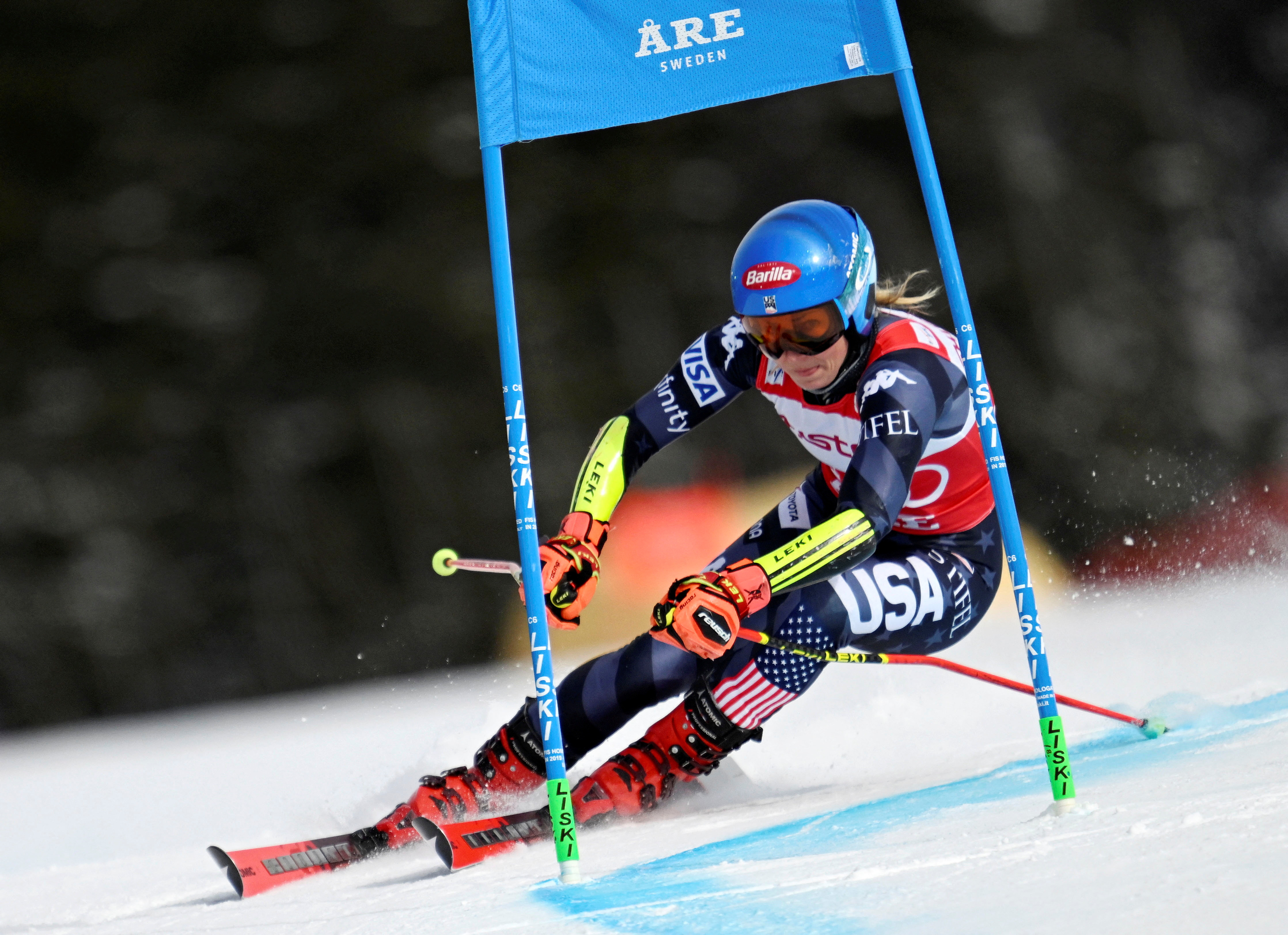 Slalom Alpine Skiing