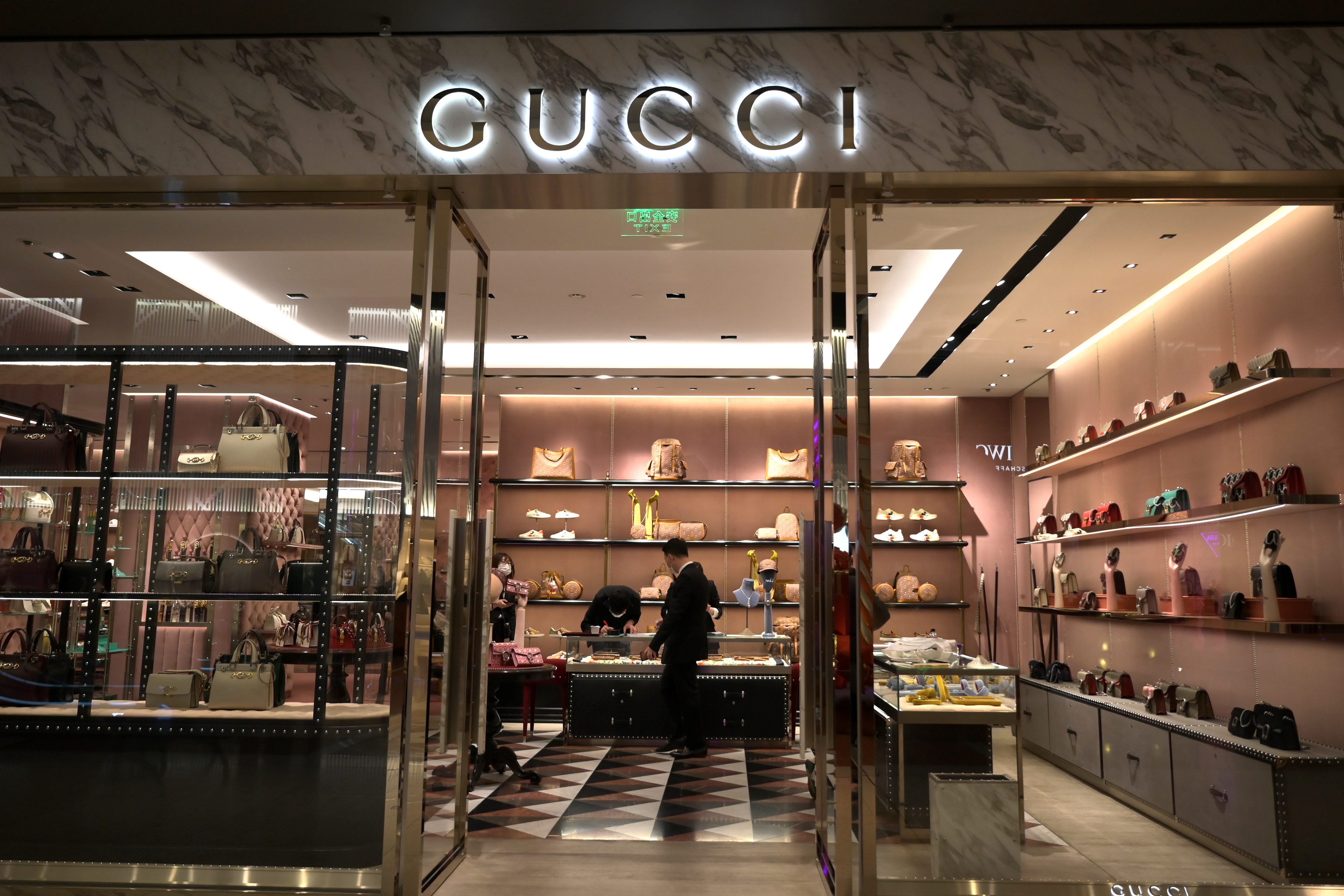 New Window Designs for Gucci