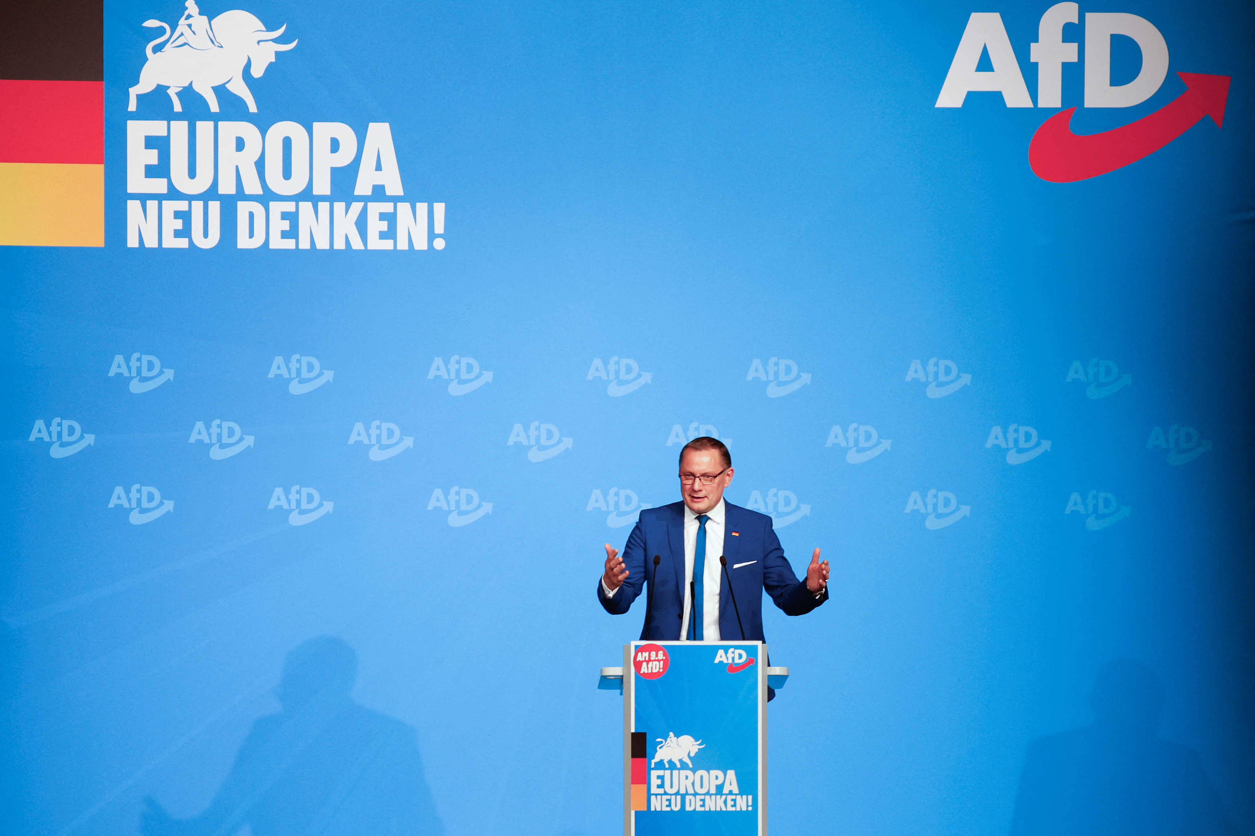 AfD party launches its campaign in Donaueschingen