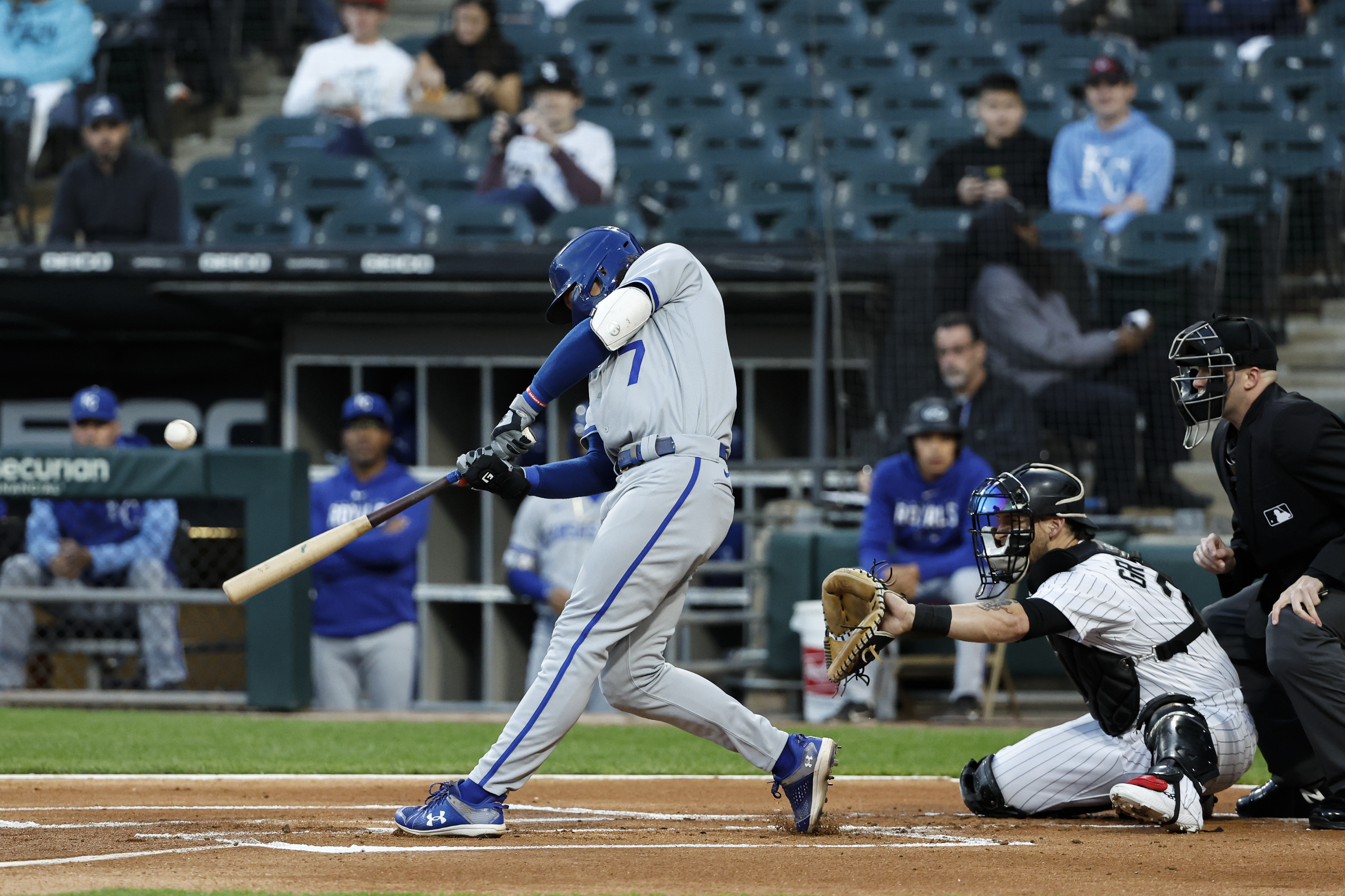 Massey hits third homer of series but Royals can't avoid being