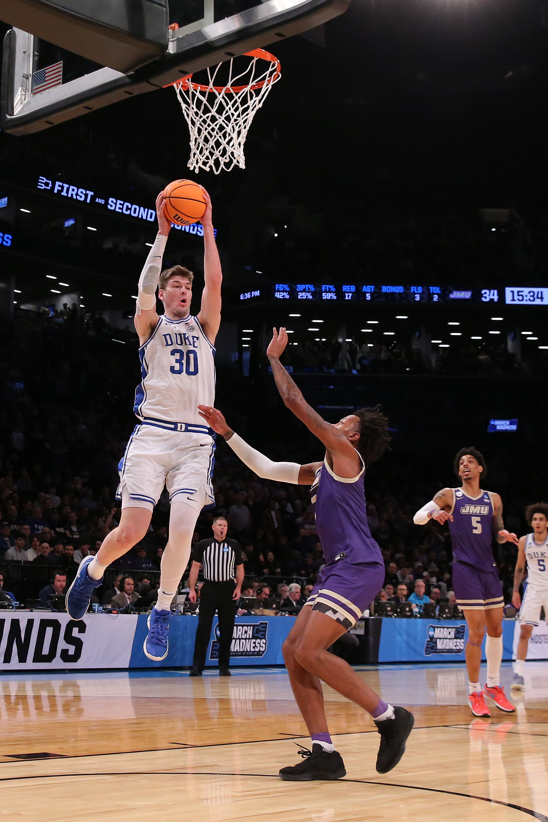 Jared McCain shoots No. 4 Duke past James Madison | Reuters