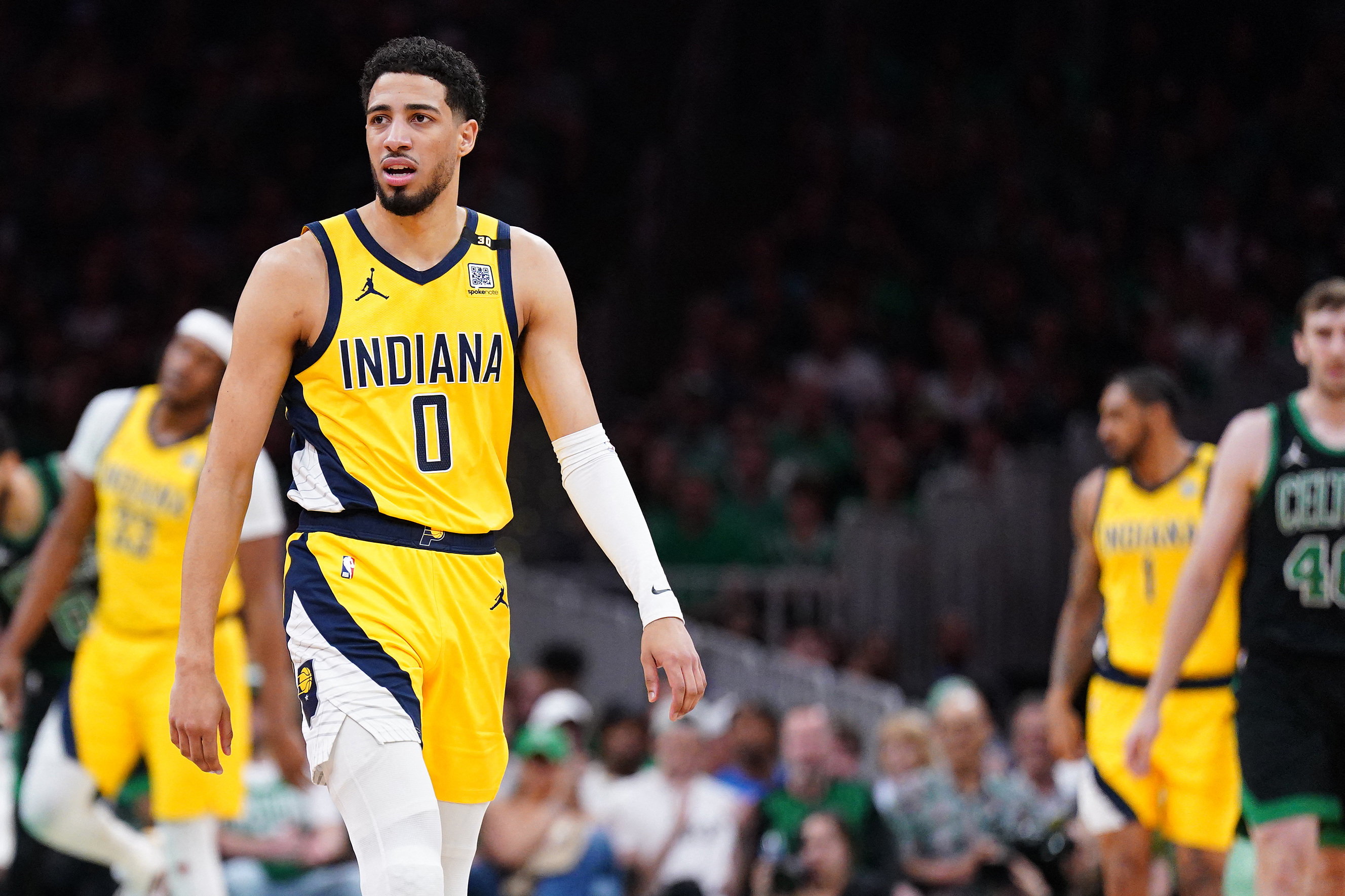 h*l様 Indiana Pacers Haliburton GameJerse Tyrese Haliburton Indiana Pacers 2023-2024 Game Worn