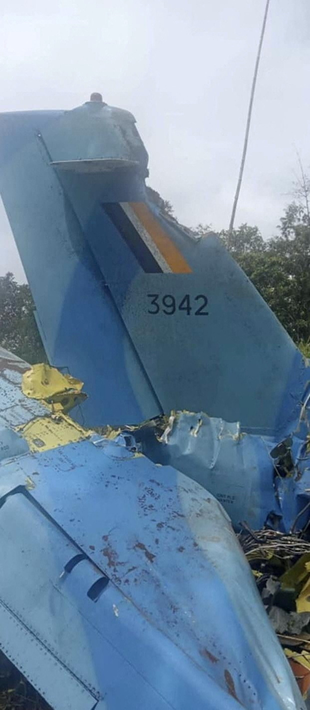crashing fighter plane
