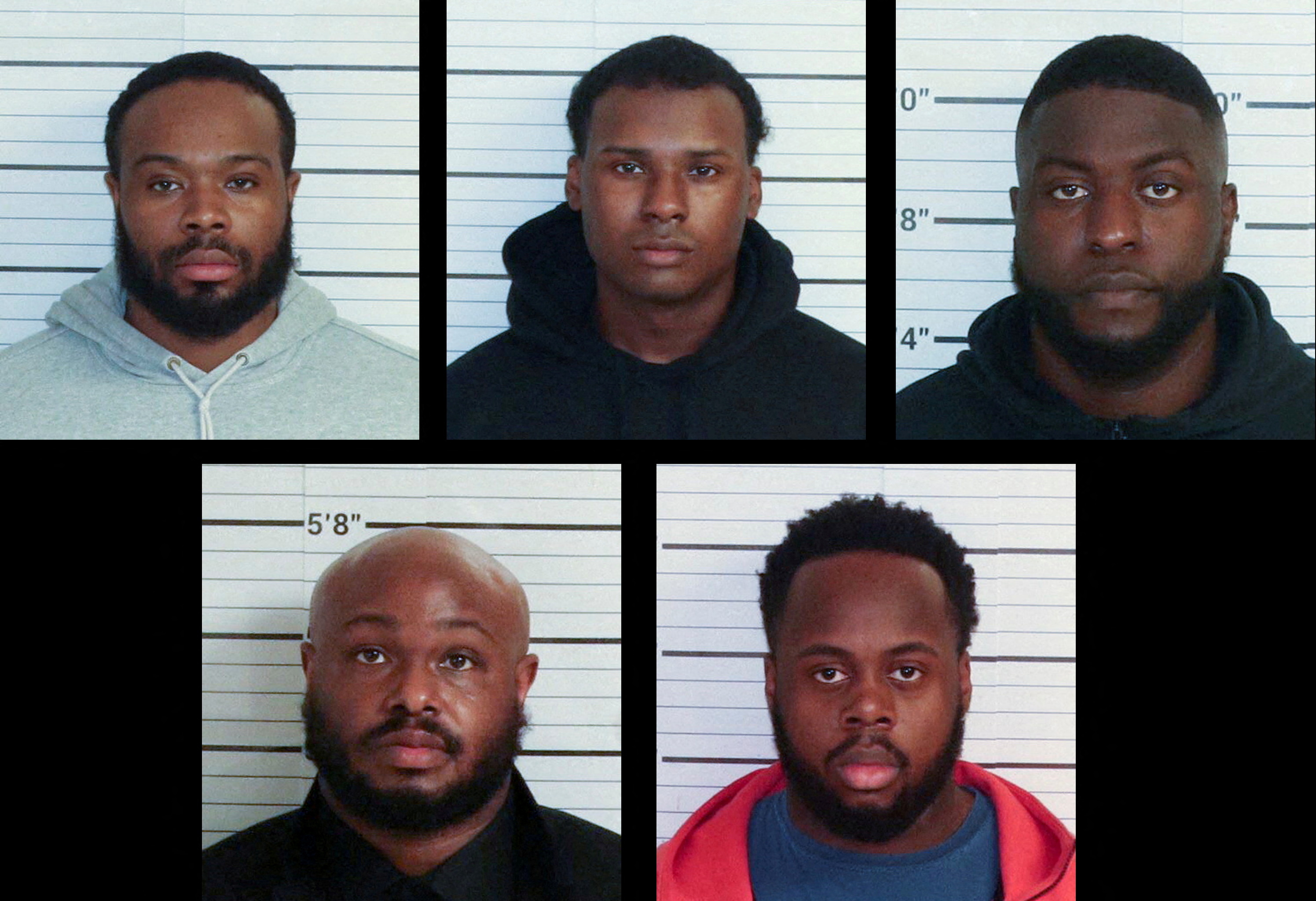 Five Ex-Memphis Policemen Charged With Civil Rights Violations In Tyre ...