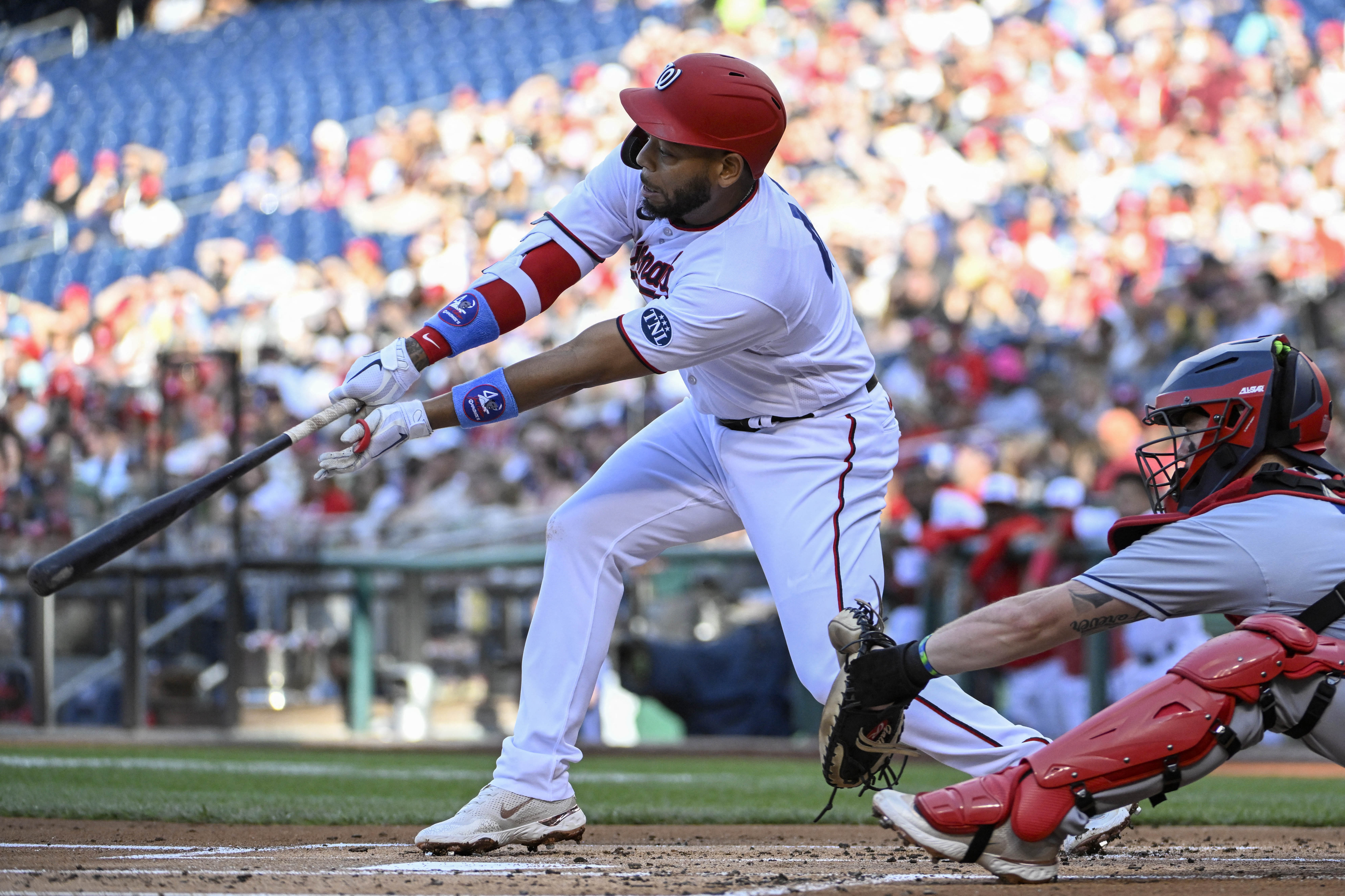 Bell hits first Cleveland homer as Guardians defeat Nats 4-3