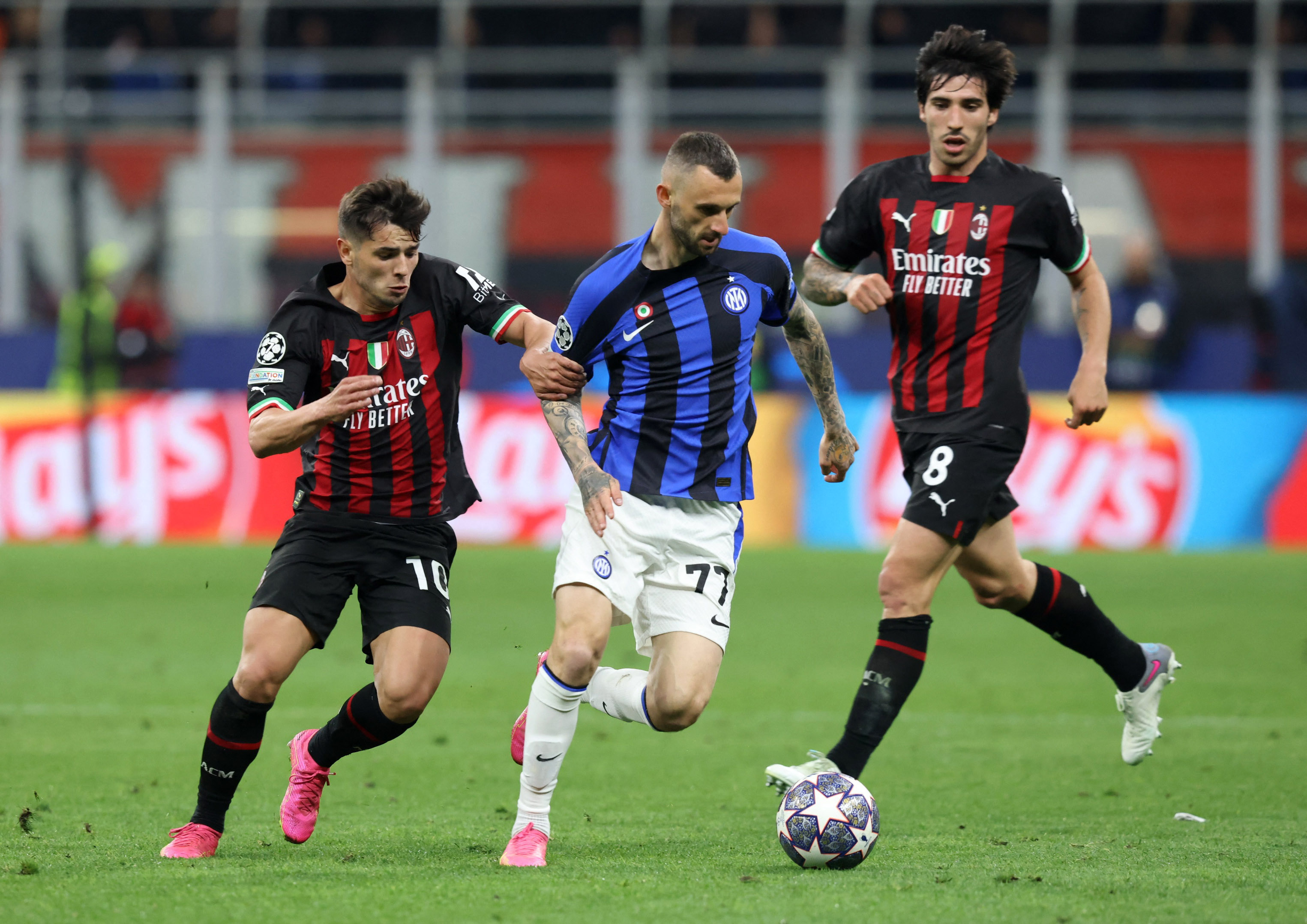 Milan, Inter battle on two fronts for Champions League qualification