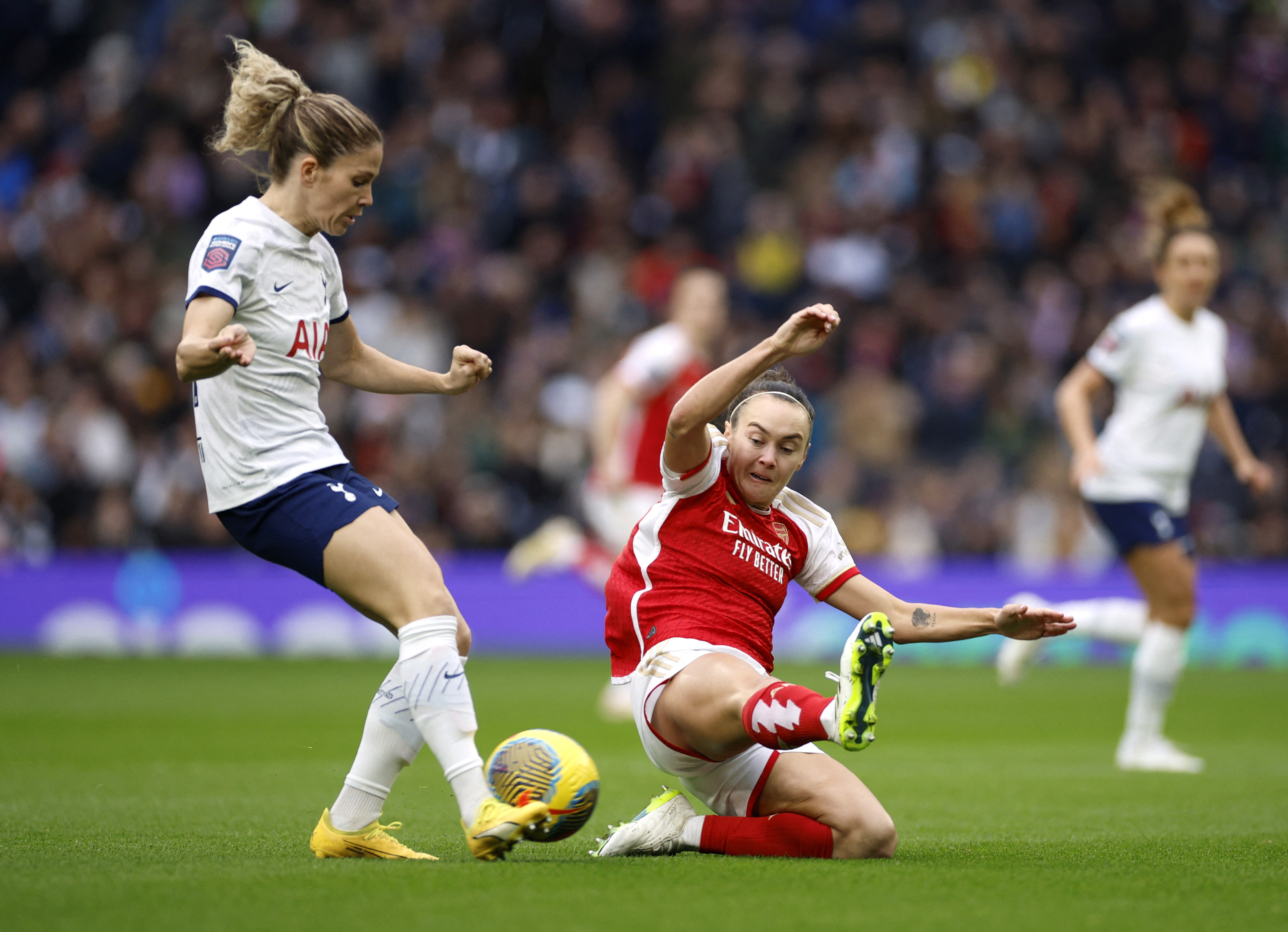 Tottenham upset Arsenal 1-0 in Women's Super League