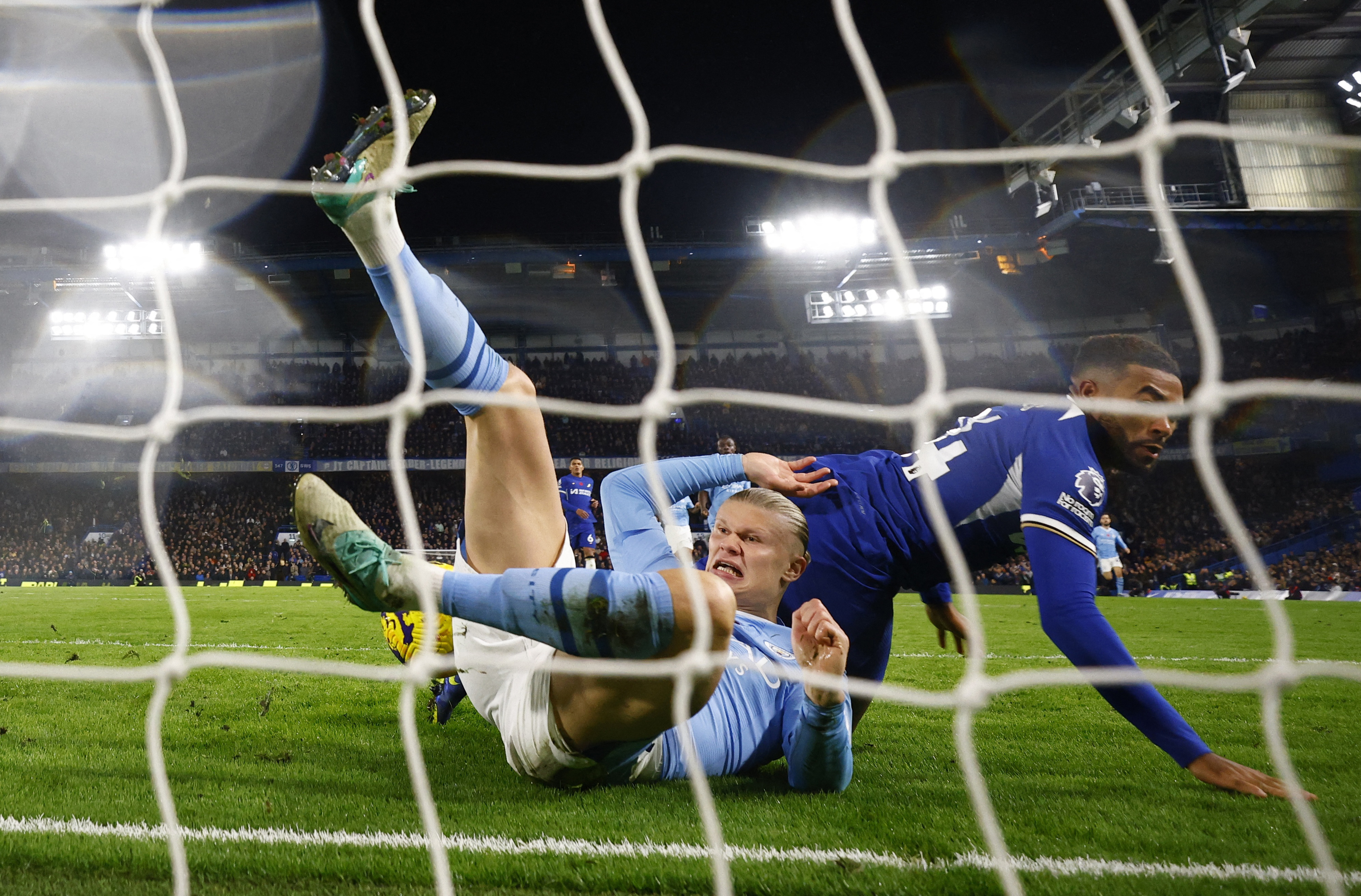 Man City move clear at the top after pulsating 4-4 draw at Chelsea | Reuters