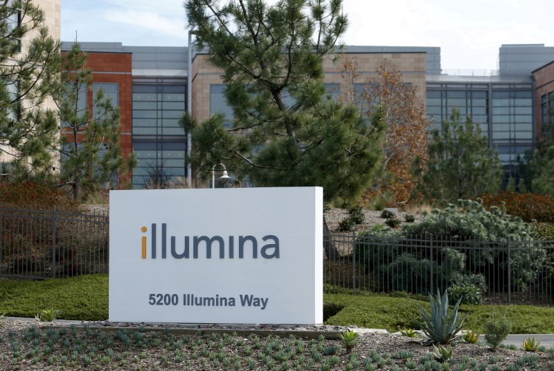 The offices of gene sequencing company Illumina Inc are shown in San Diego, California January 11, 2016. REUTERS/Mike Blake