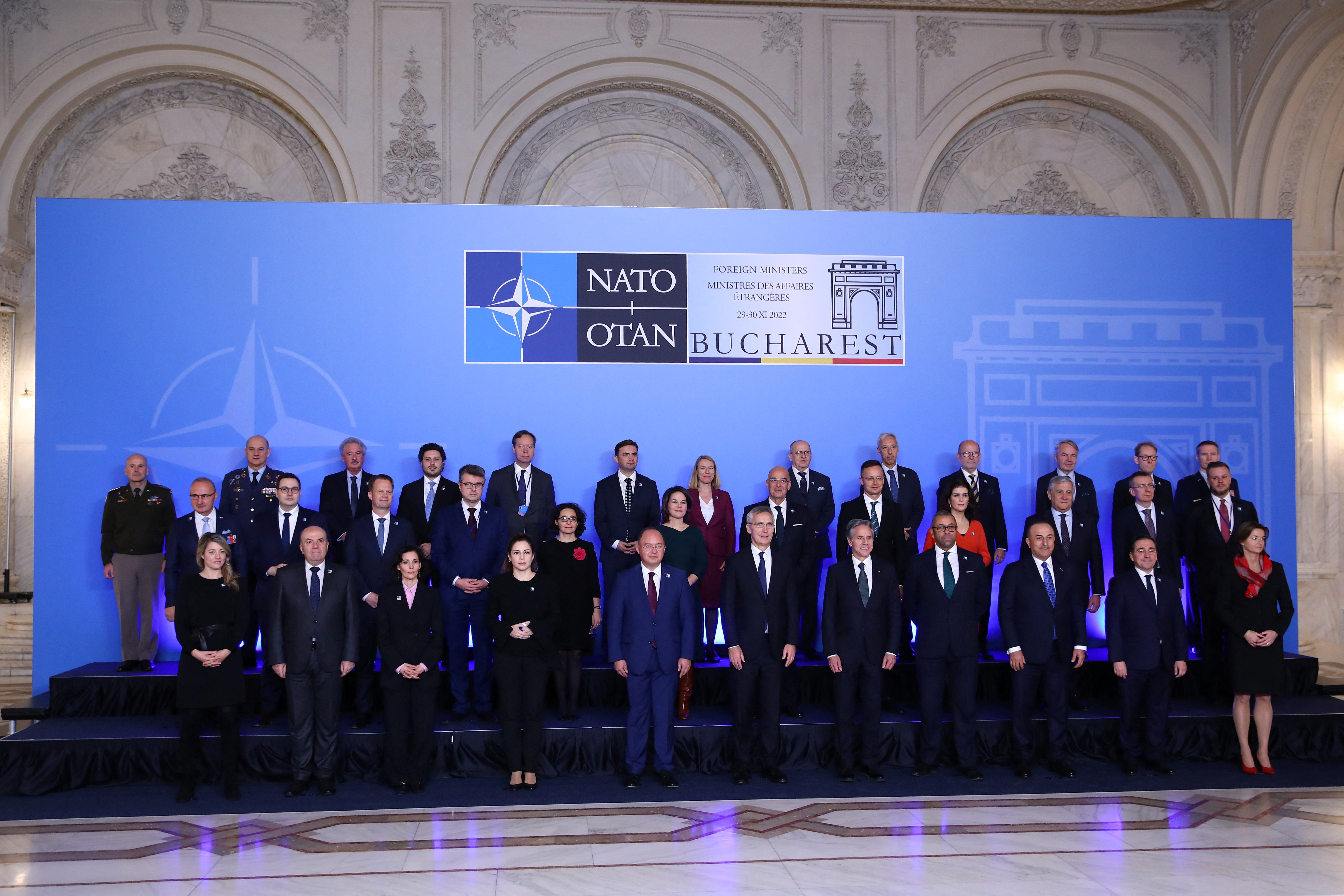NATO foreign ministers meeting in Bucharest