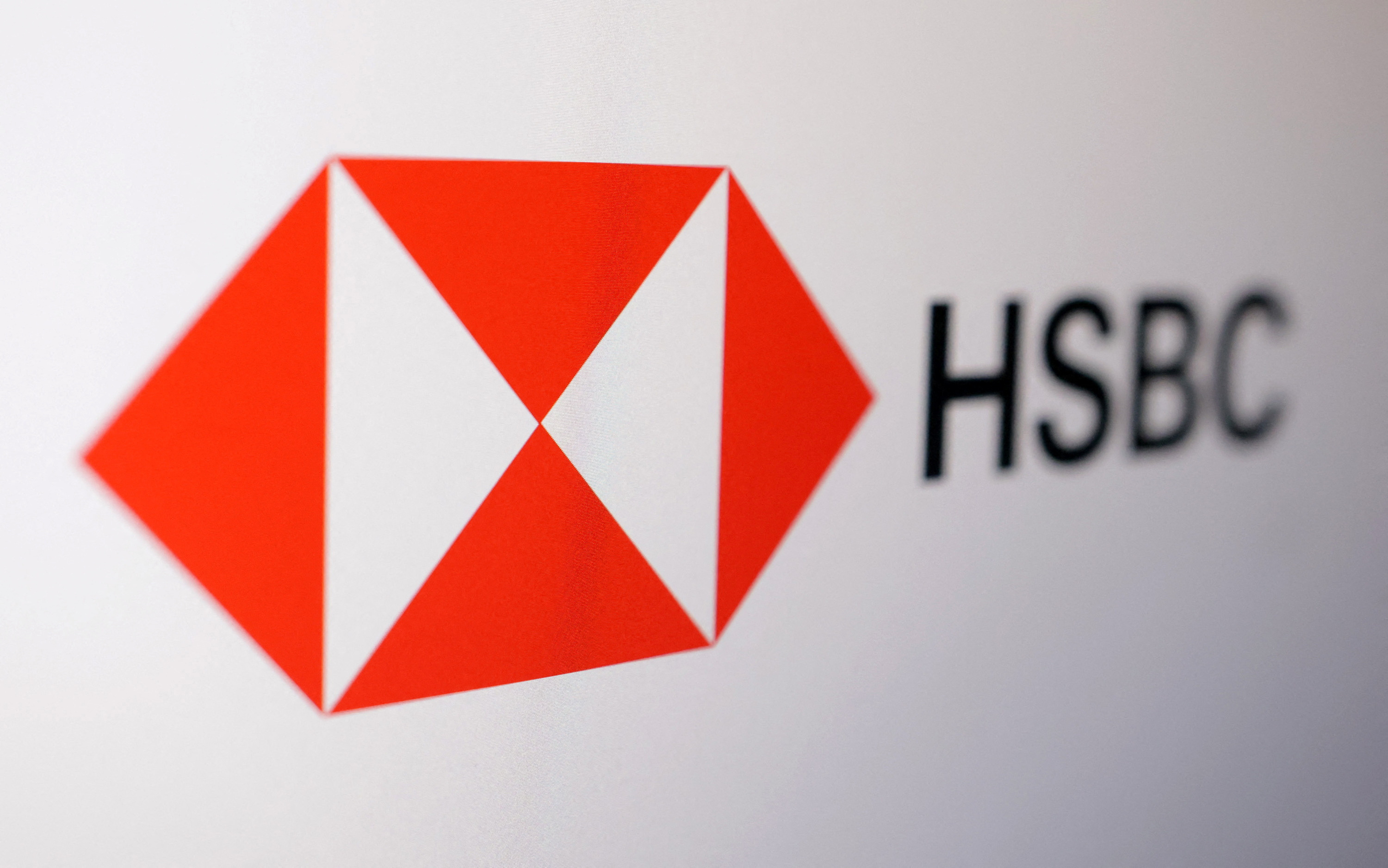 Illustration shows HSBC logo
