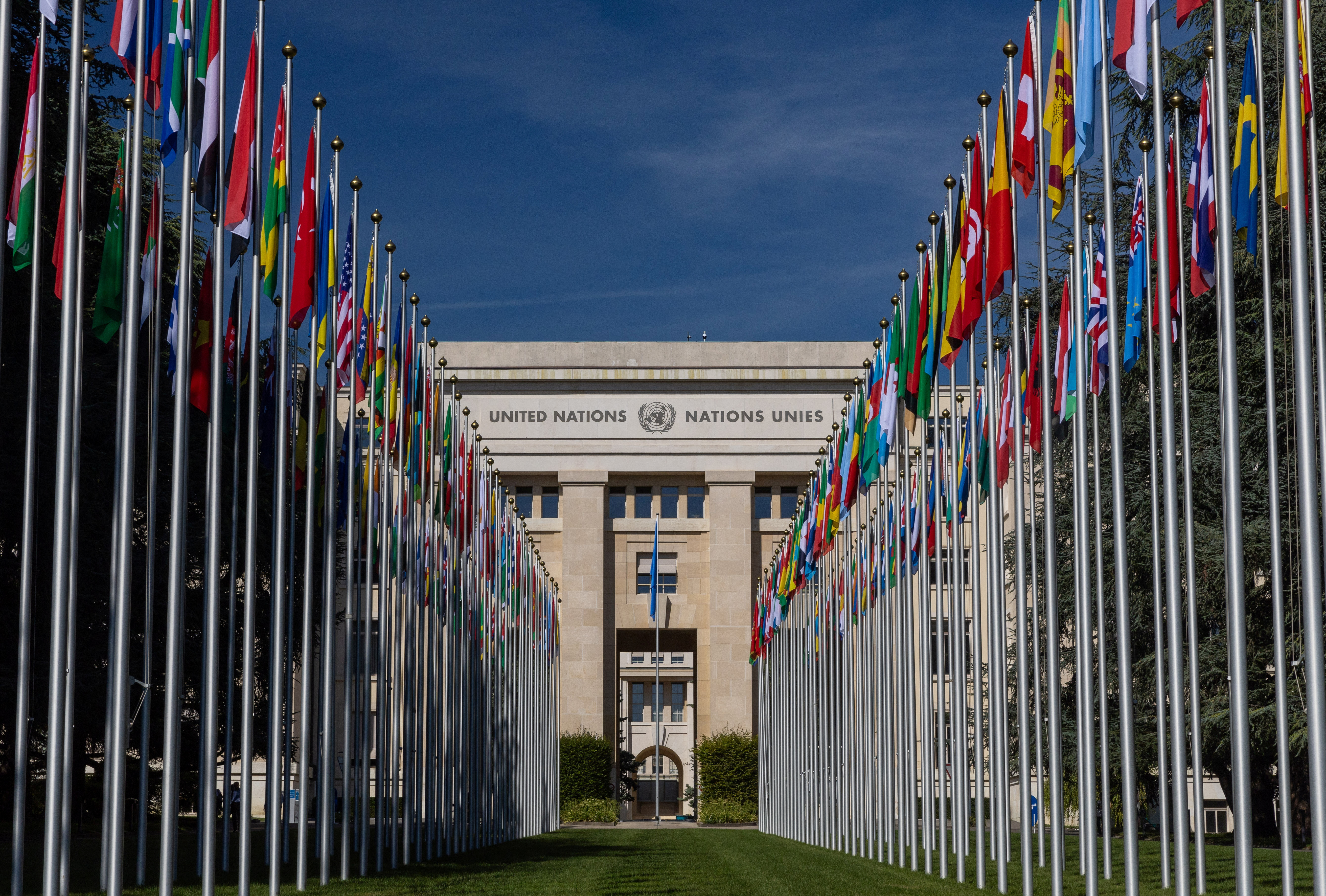 United Nations European headquarters in Geneva