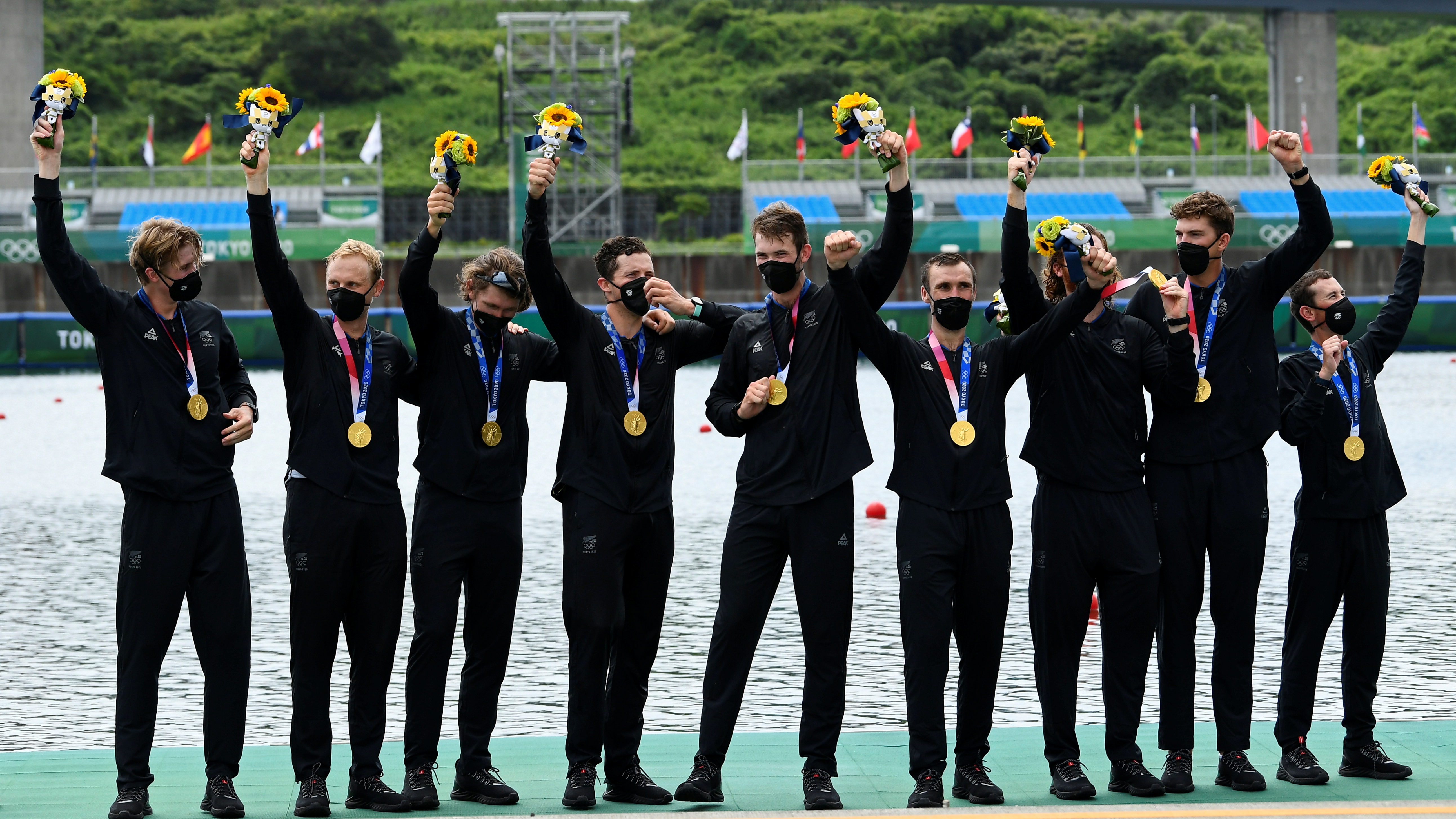 Rowing - Men's Eight - Medal Ceremony