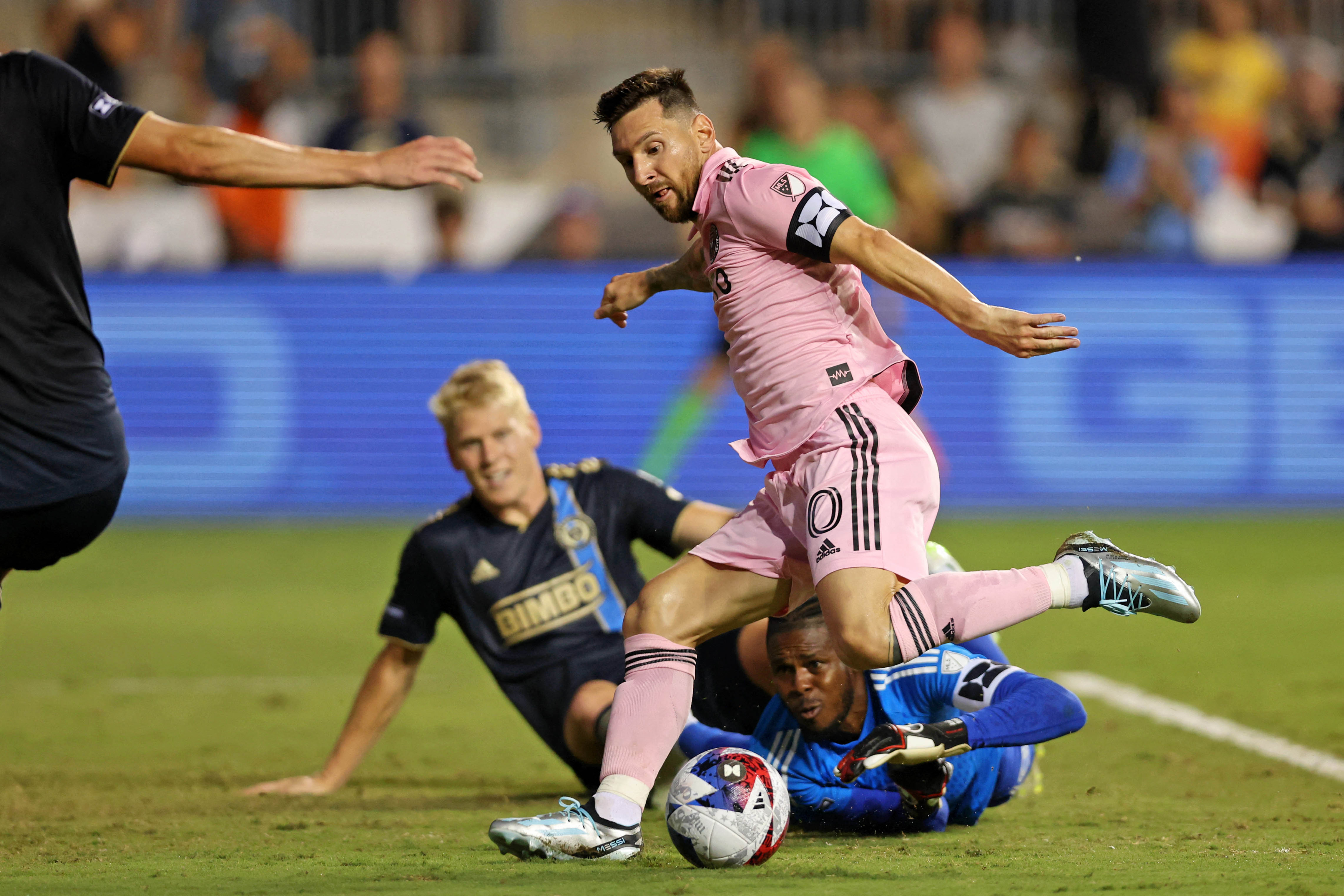 Union soccer score: Messi scores as Inter Miami beats Philadelphia 4-1