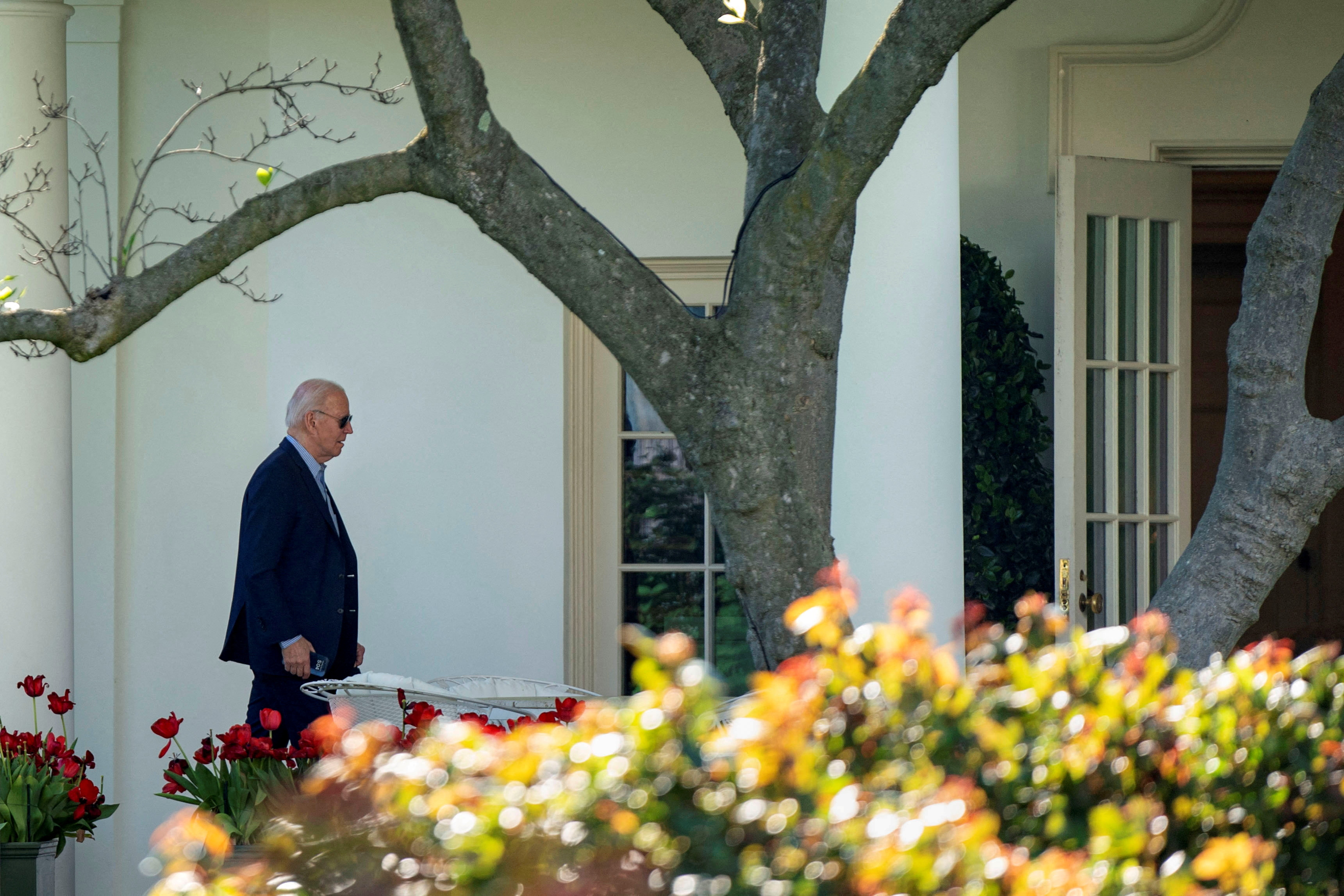 U.S. President Joe Biden Arrives at the White House
