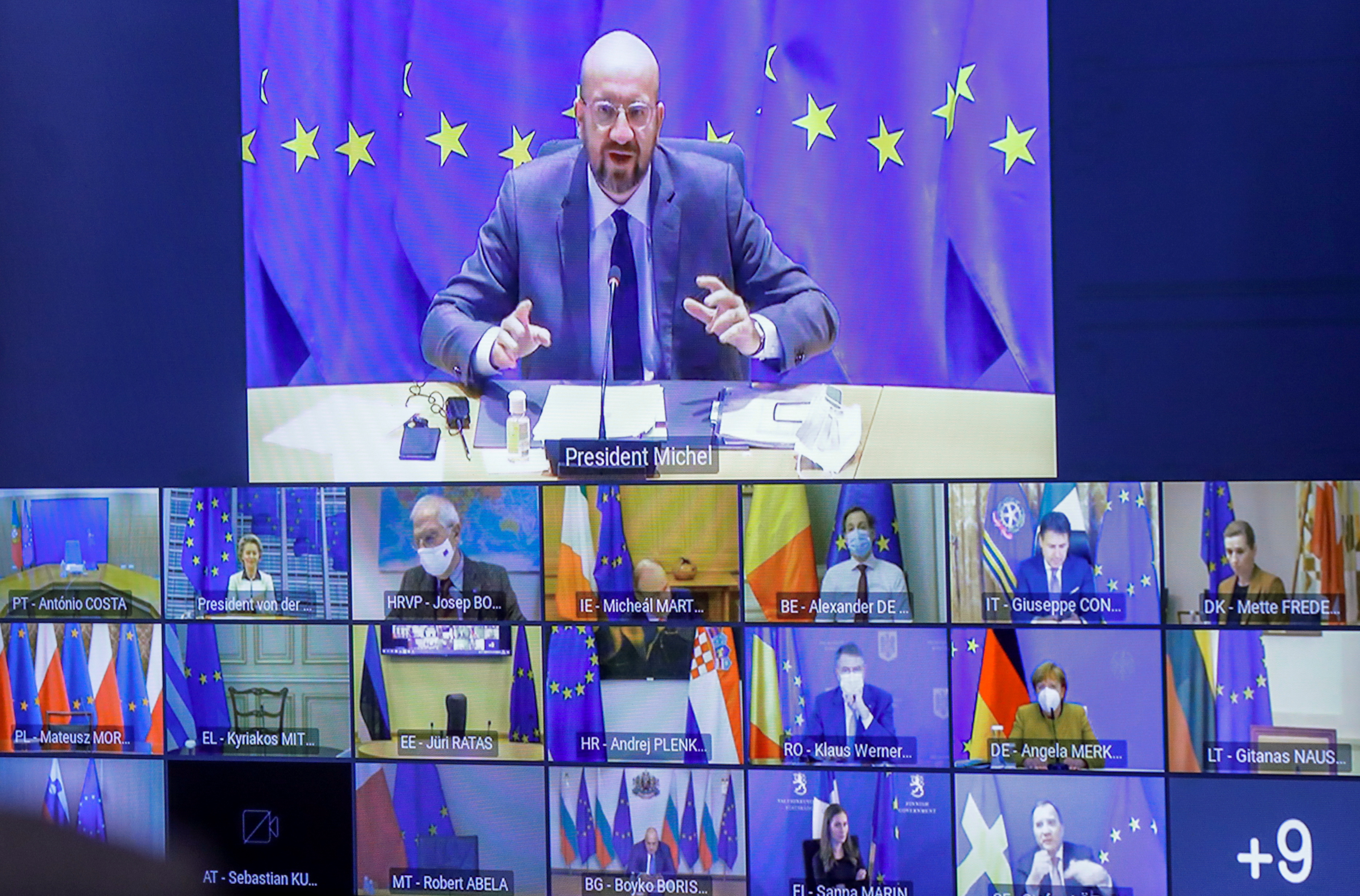 Videoconference of EU leaders to discuss COVID-19