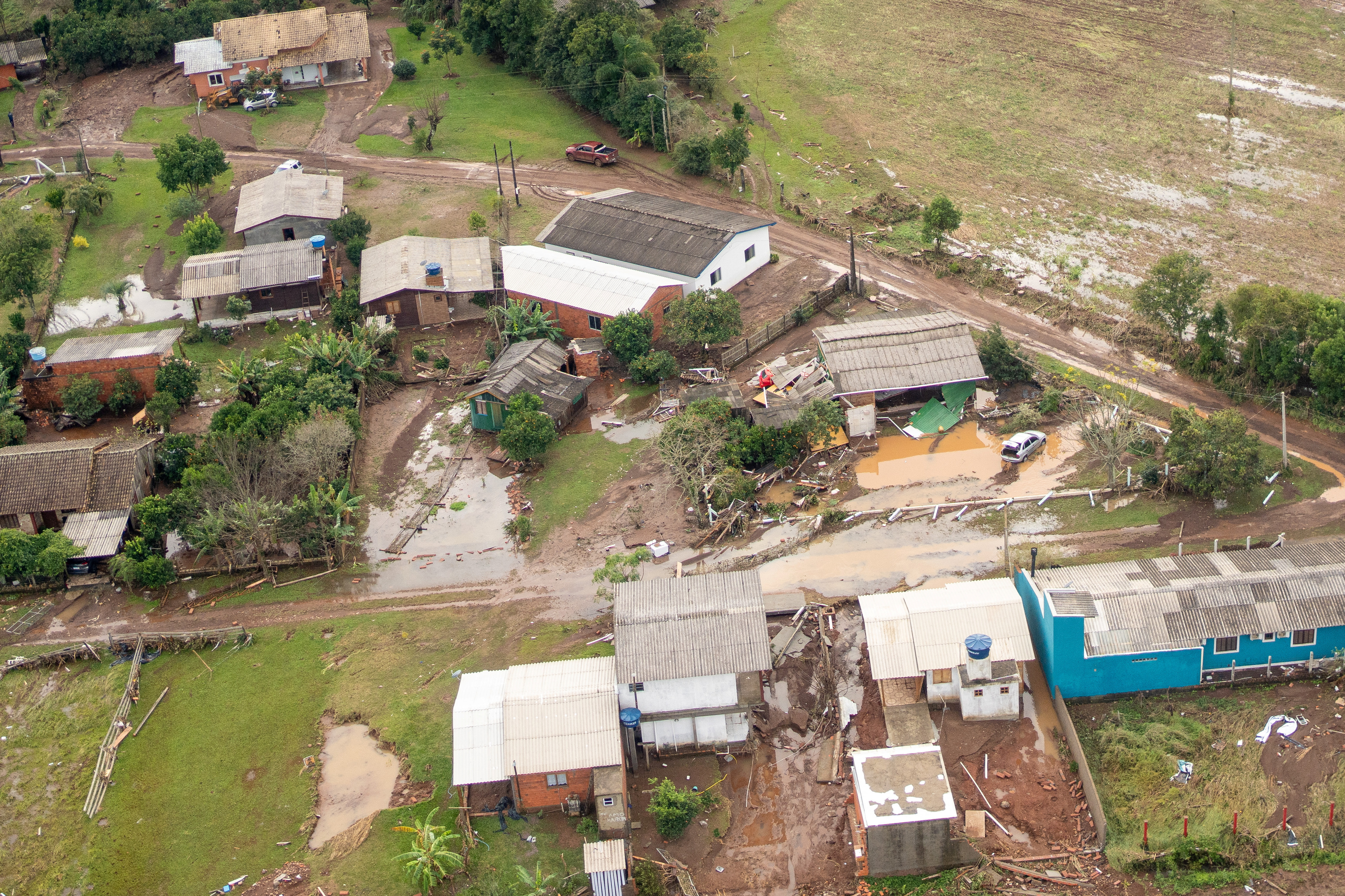 At least 36 dead in Brazil cyclone, many still stranded