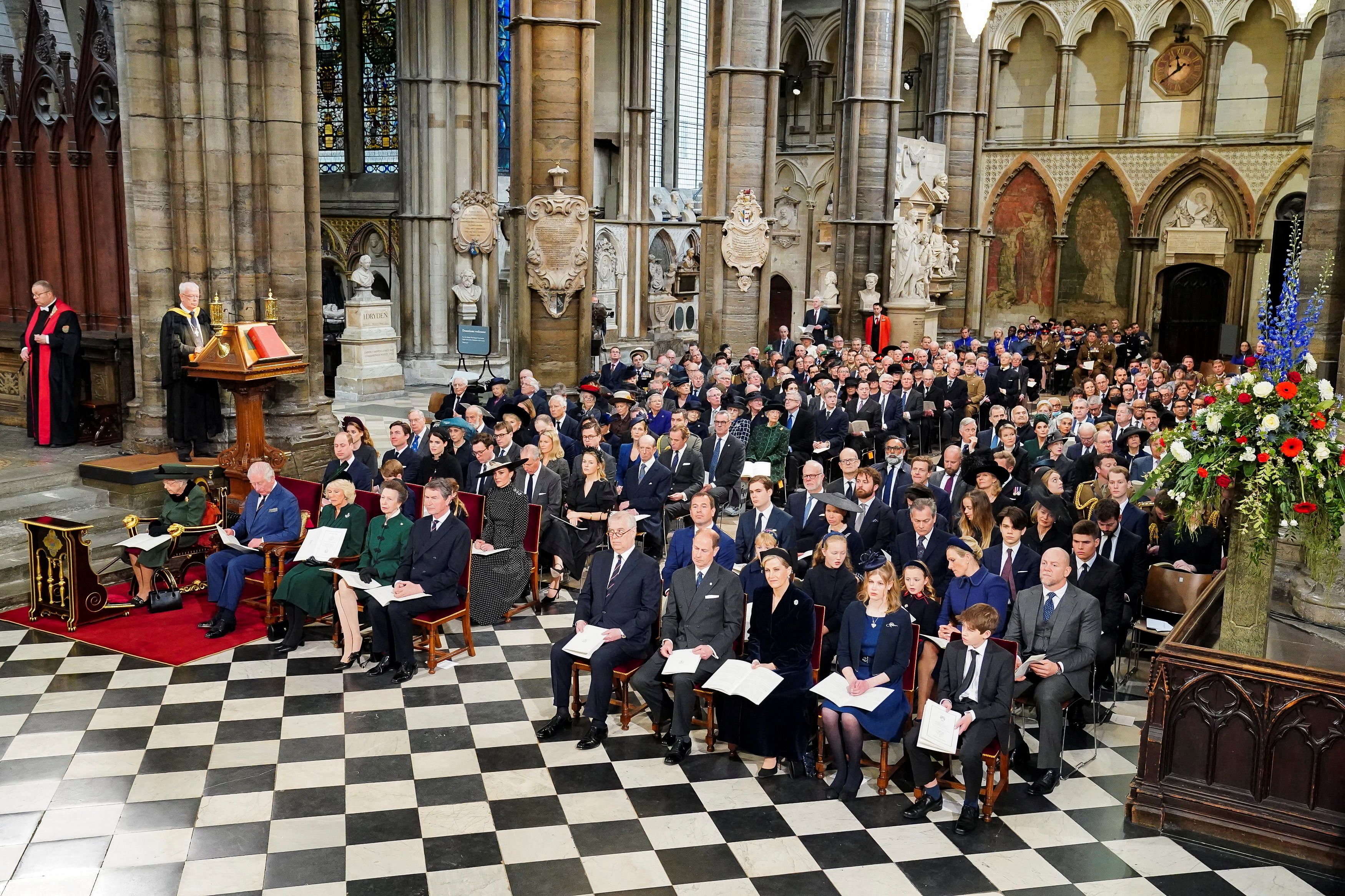 Memorial service for late Prince Philip, at Westminster Abbey