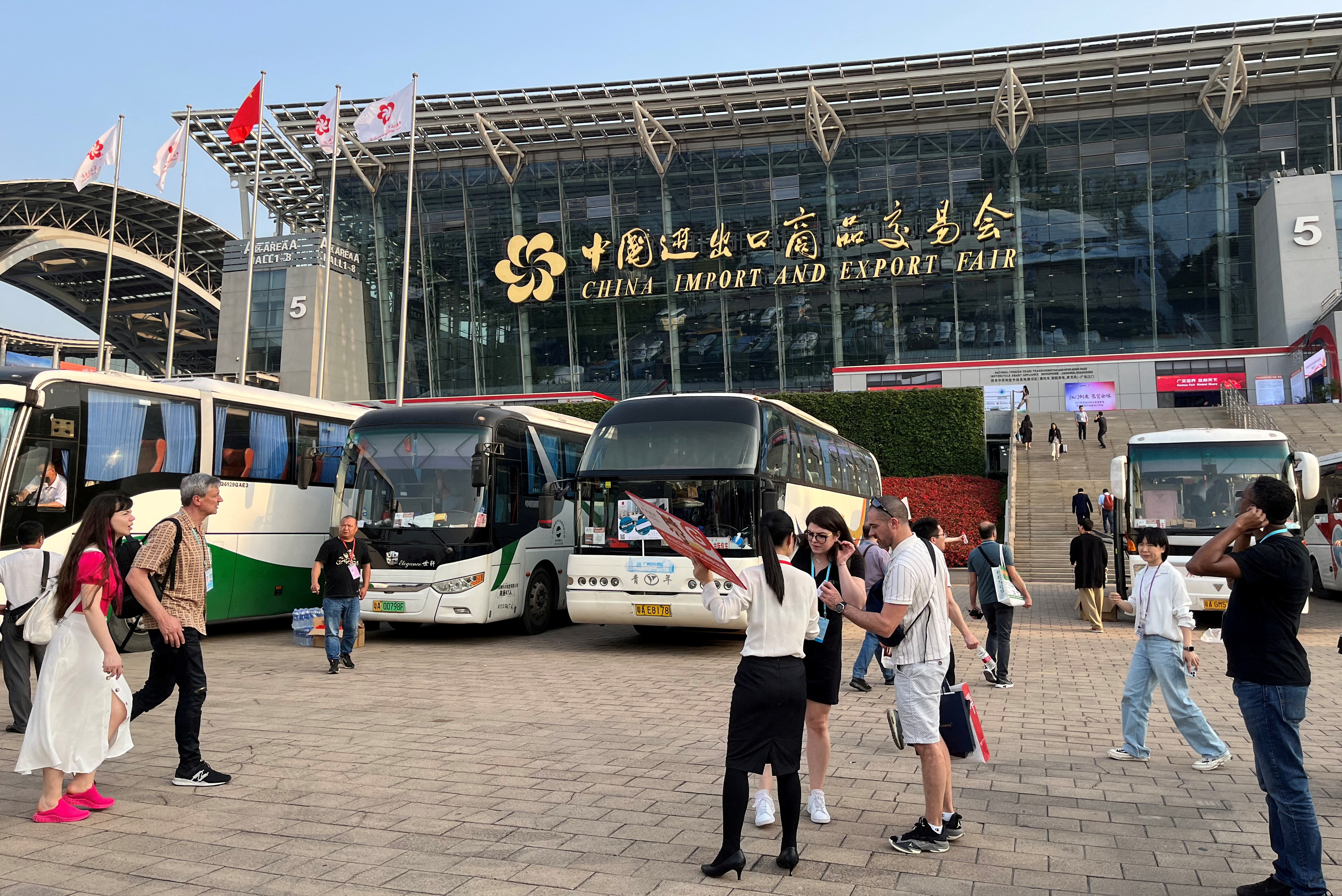 China Import and Export Fair, also known as Canton Fair, in Guangzhou