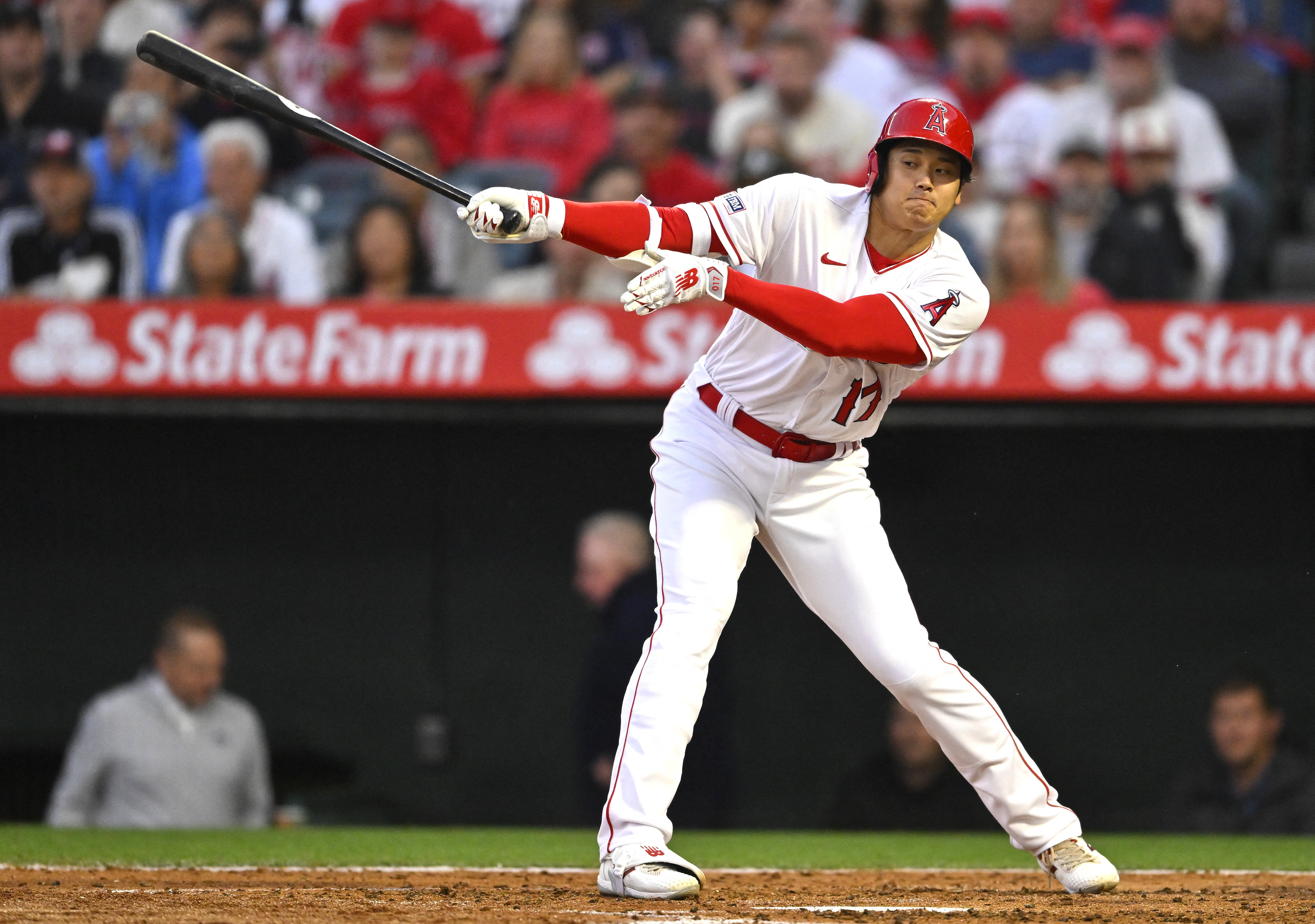 MLB: Oakland Athletics at Los Angeles Angels, Fieldlevel