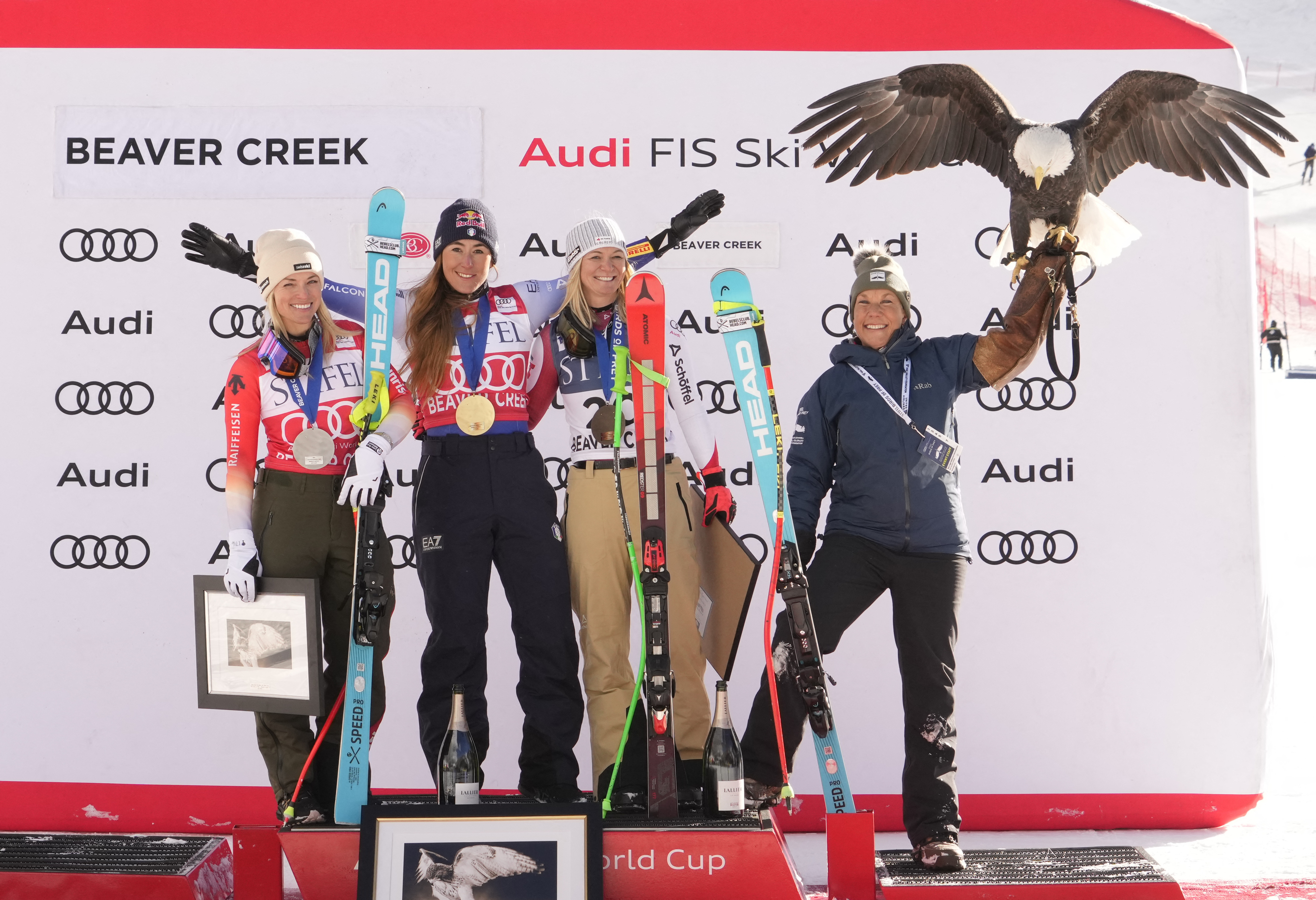 Goggia wins women's World Cup super-G at Beaver Creek on return