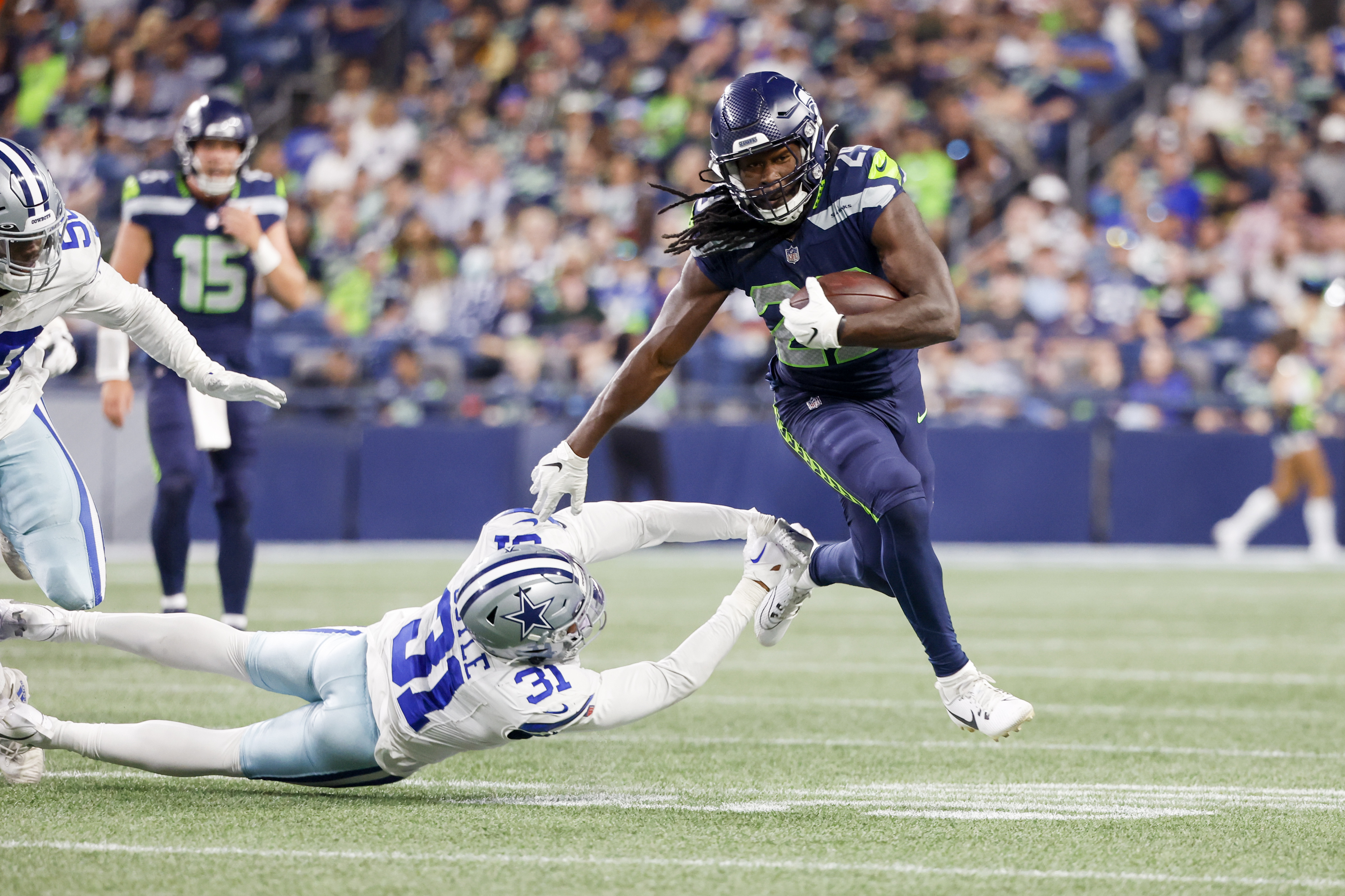 When are the Dallas Cowboys playing the Seattle Seahawks?