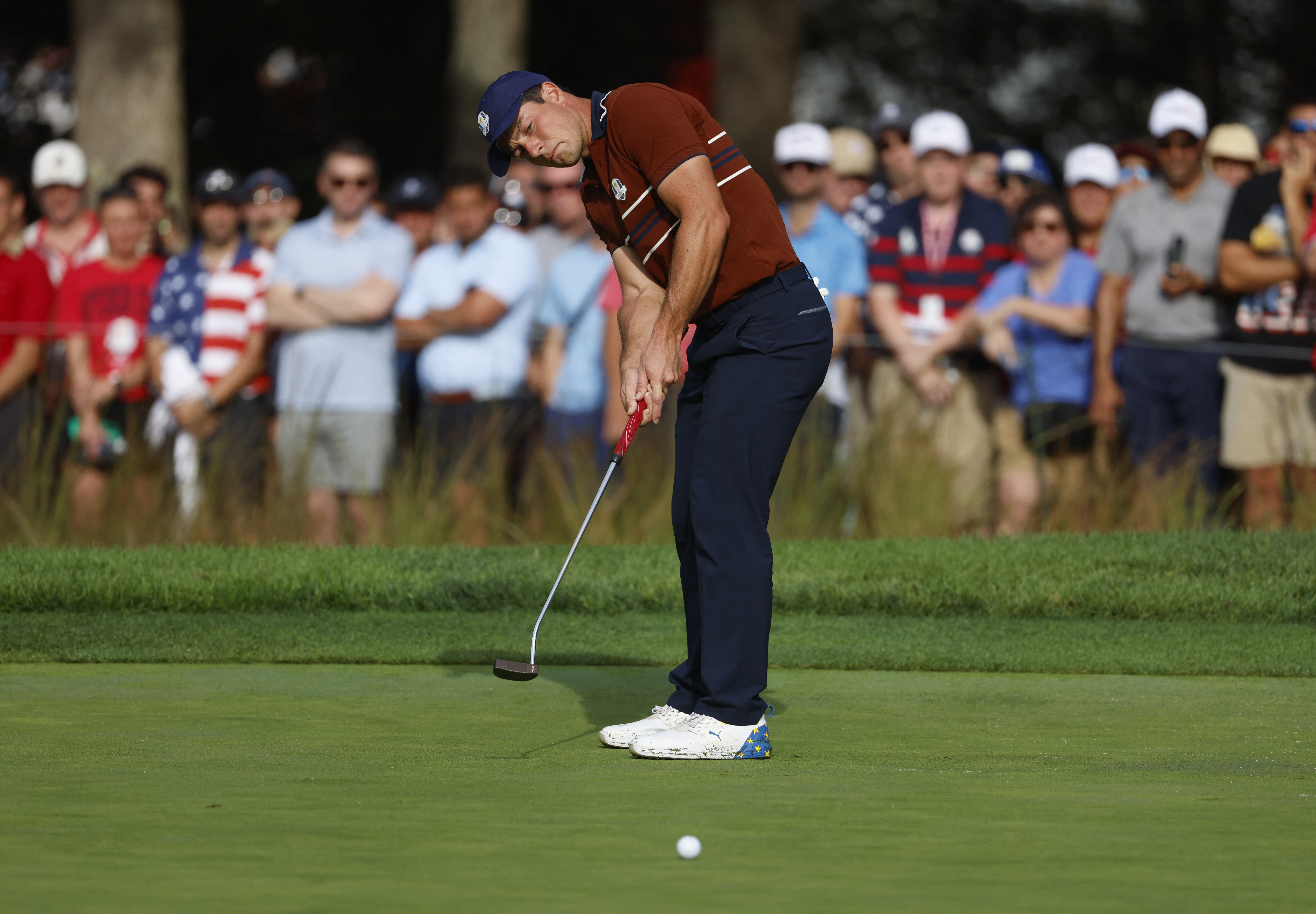 After quiet winter, Viktor Hovland returns to tour at raucous WM