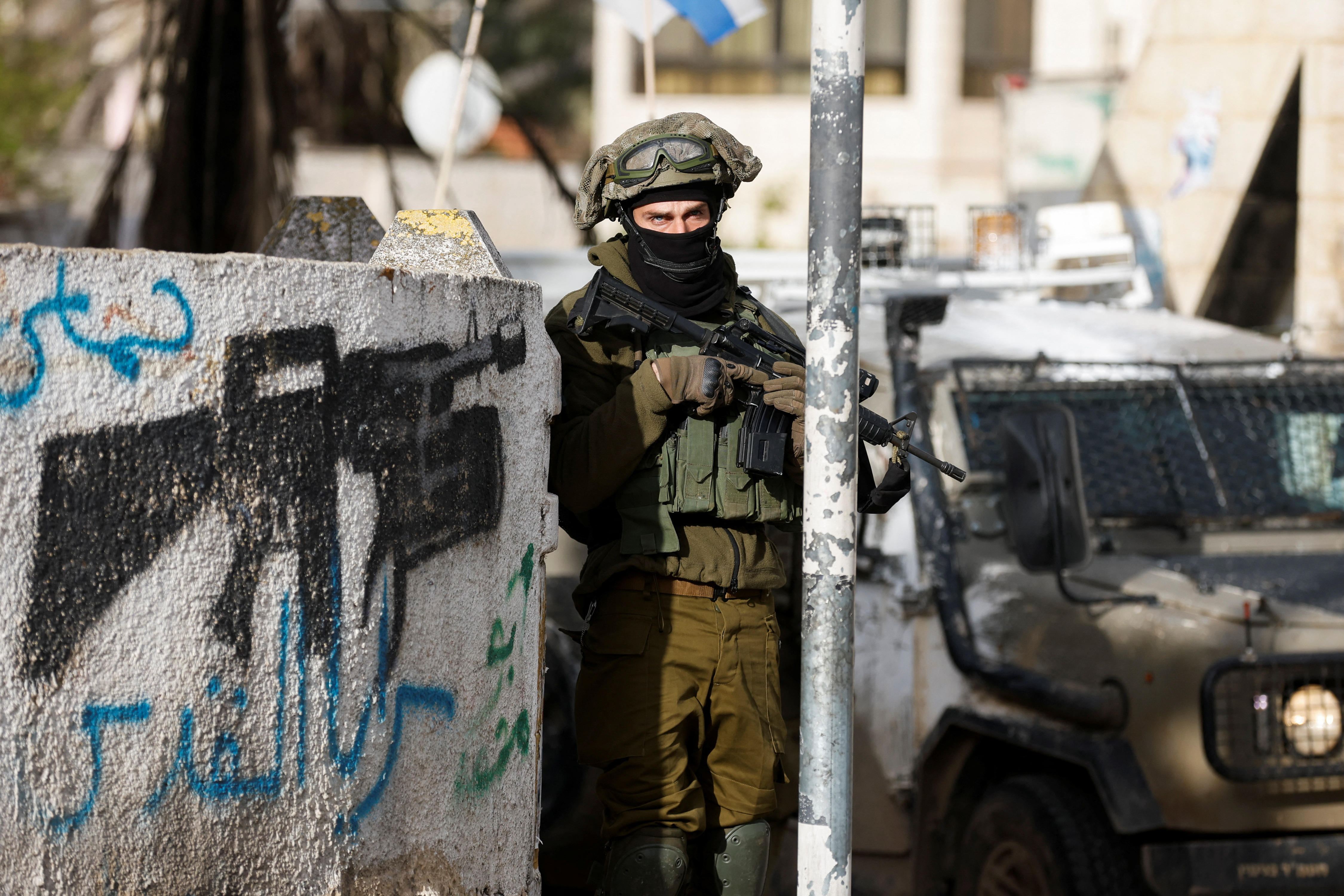 Israeli raid in Ramallah