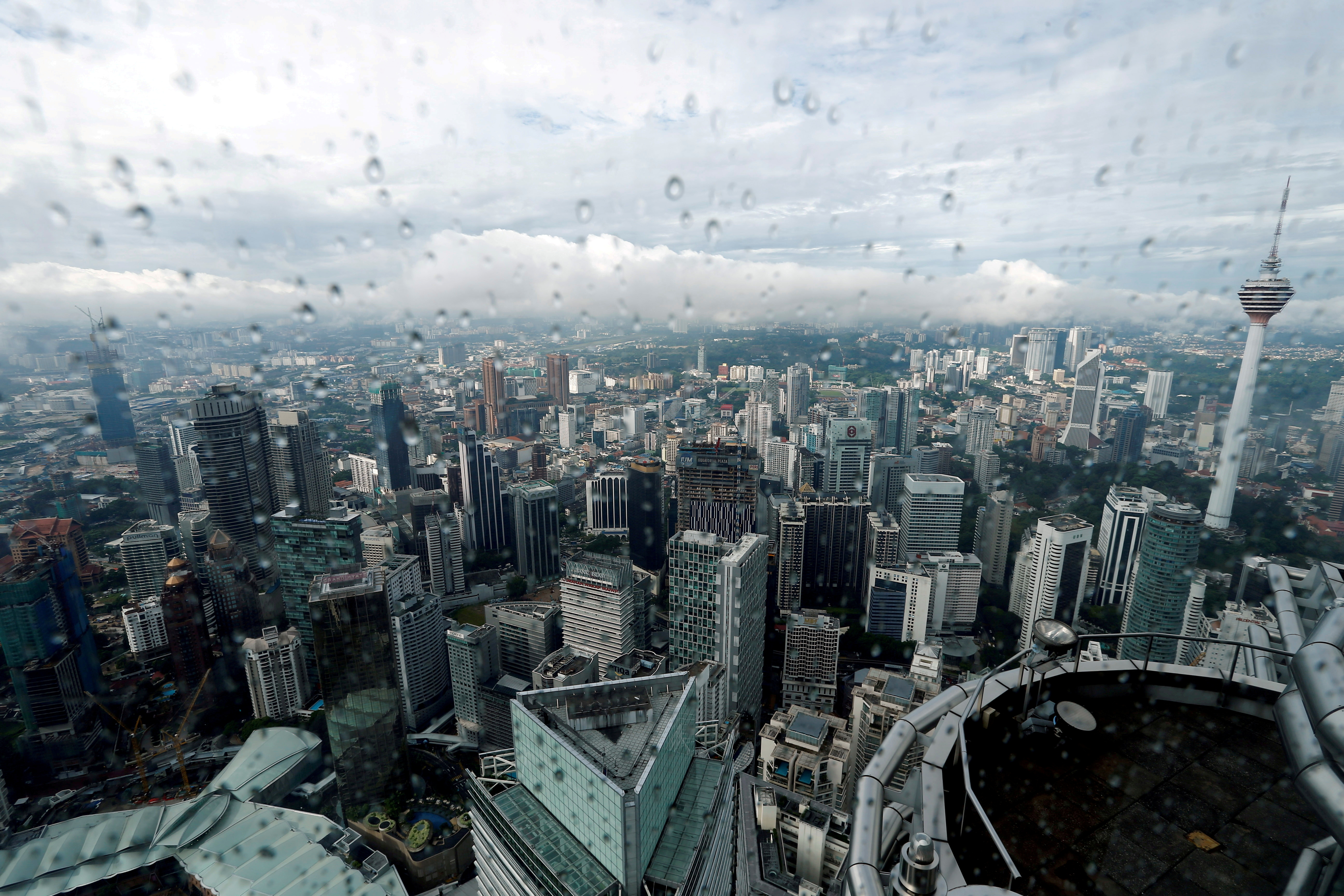 FILE PHOTO: A view of the Kuala Lumpur city skyline in Malaysia