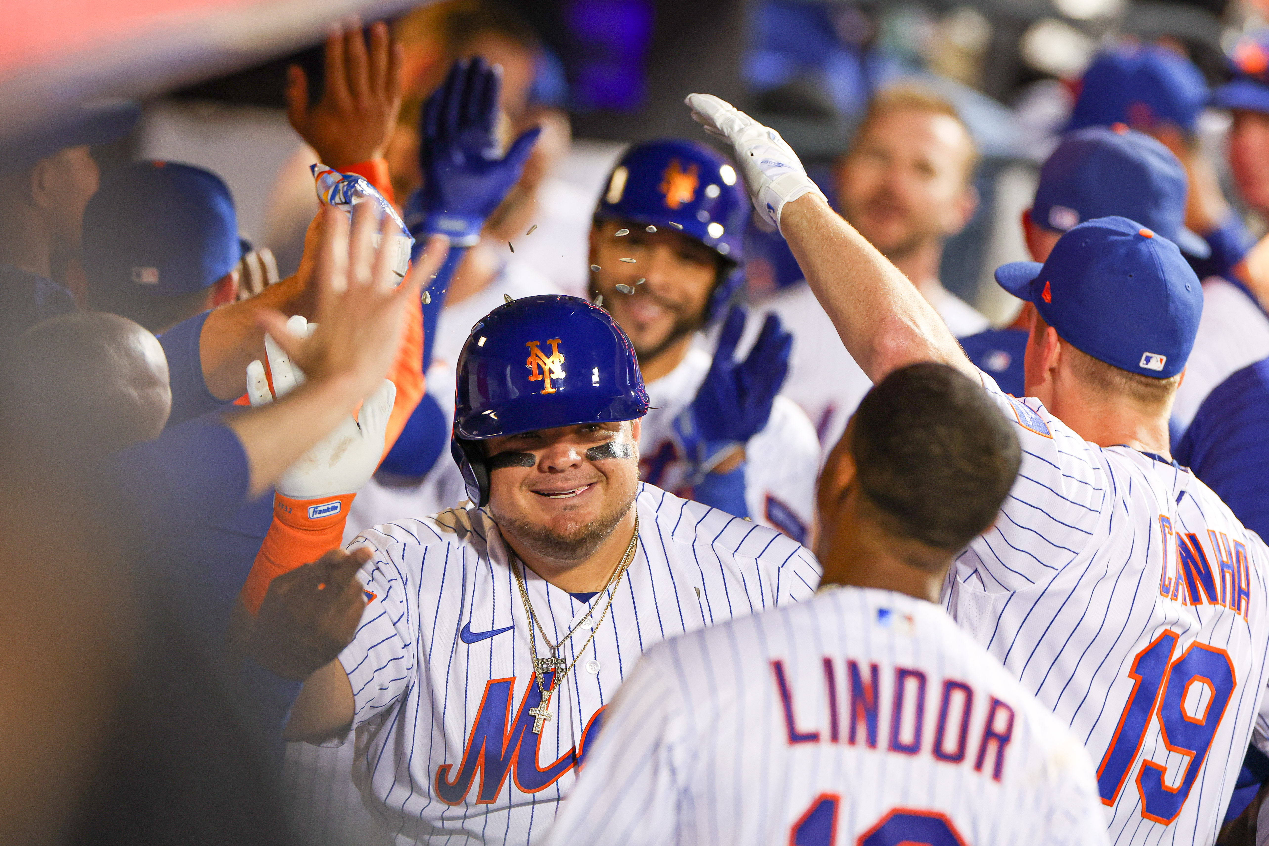 Brandon Nimmo, David Peterson lead struggling Mets past Brewers - CBS New  York