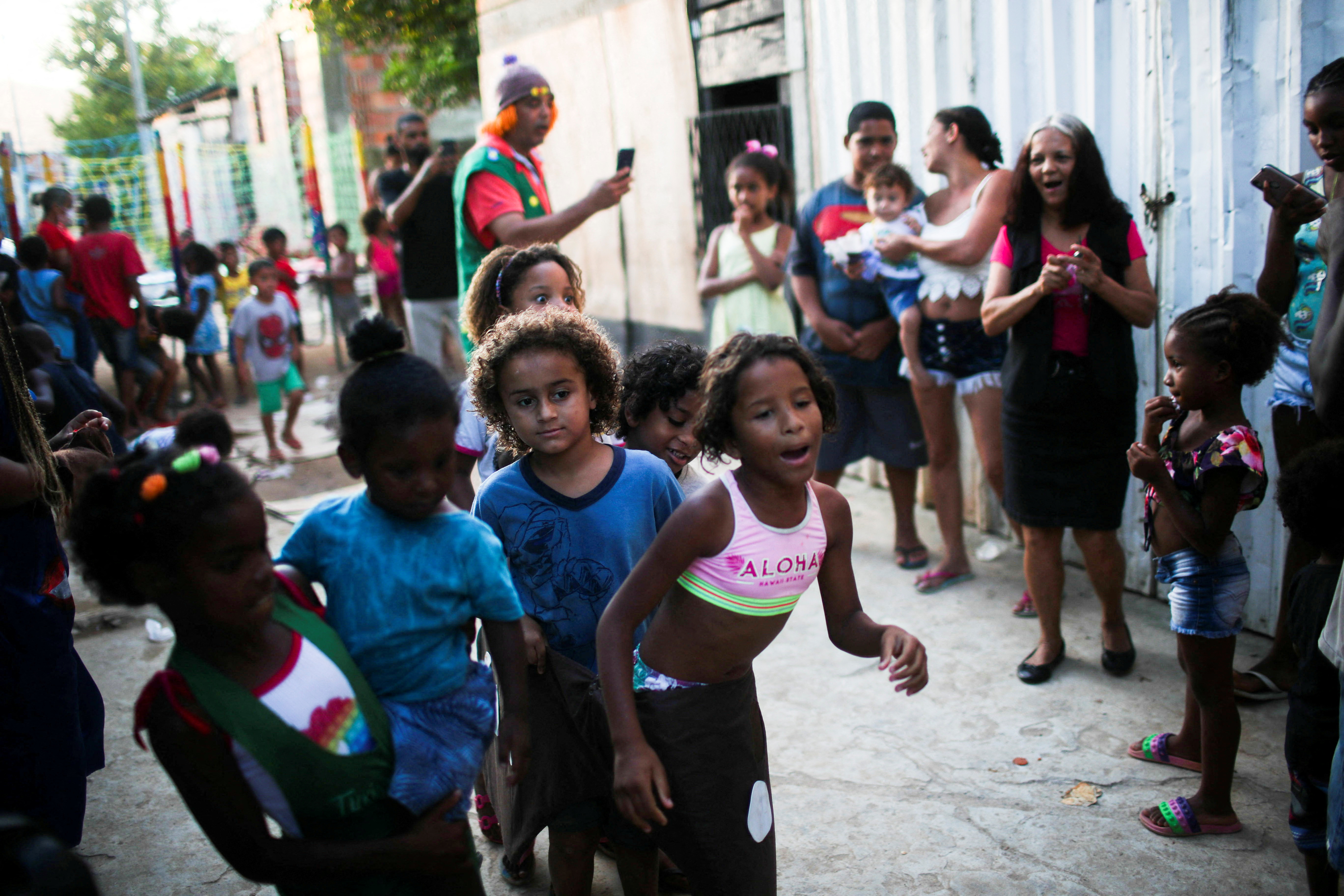 Brazil bring cheer to Haiti