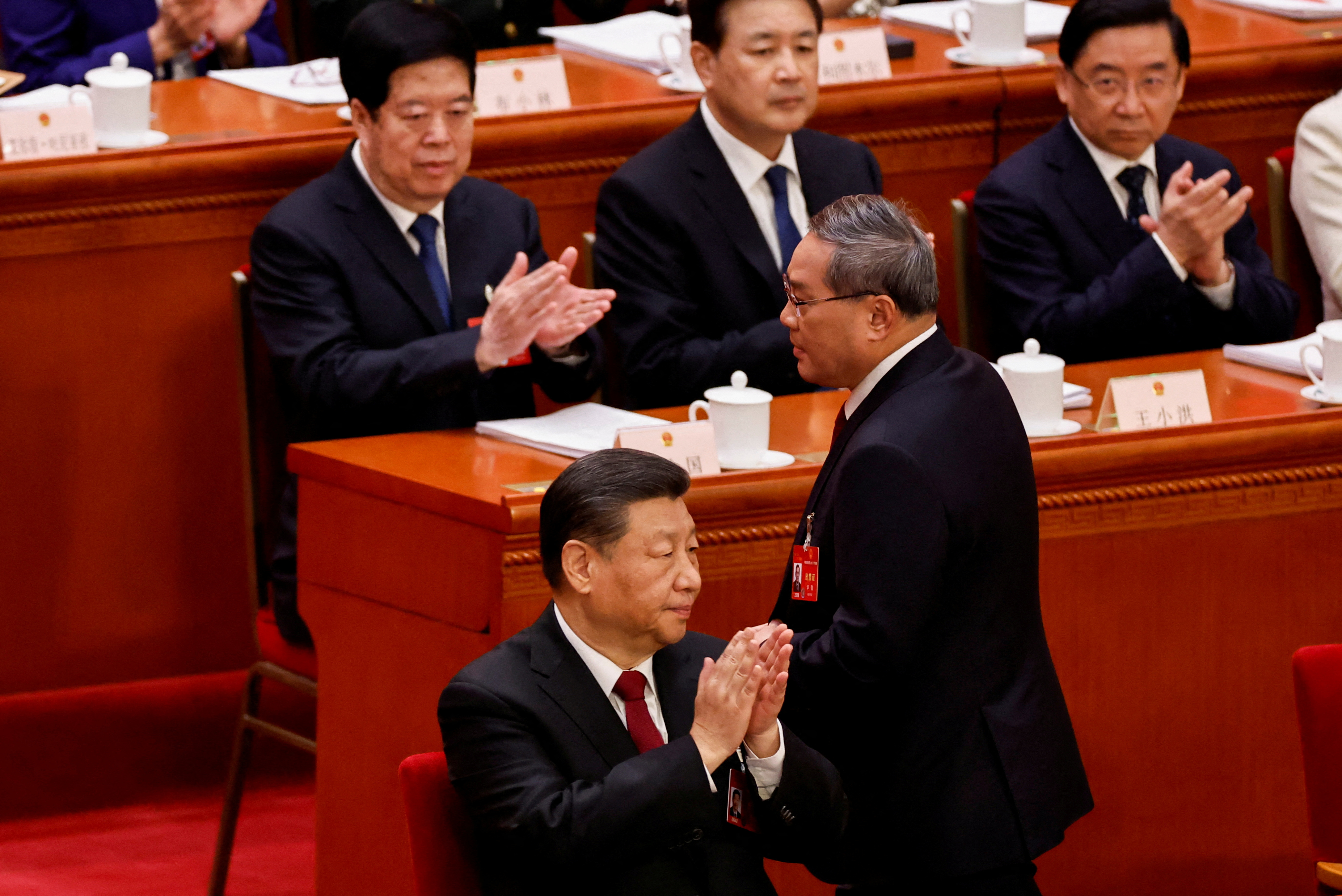 Opening session of the National People's Congress (NPC) at the Great Hall of the People in Beijing