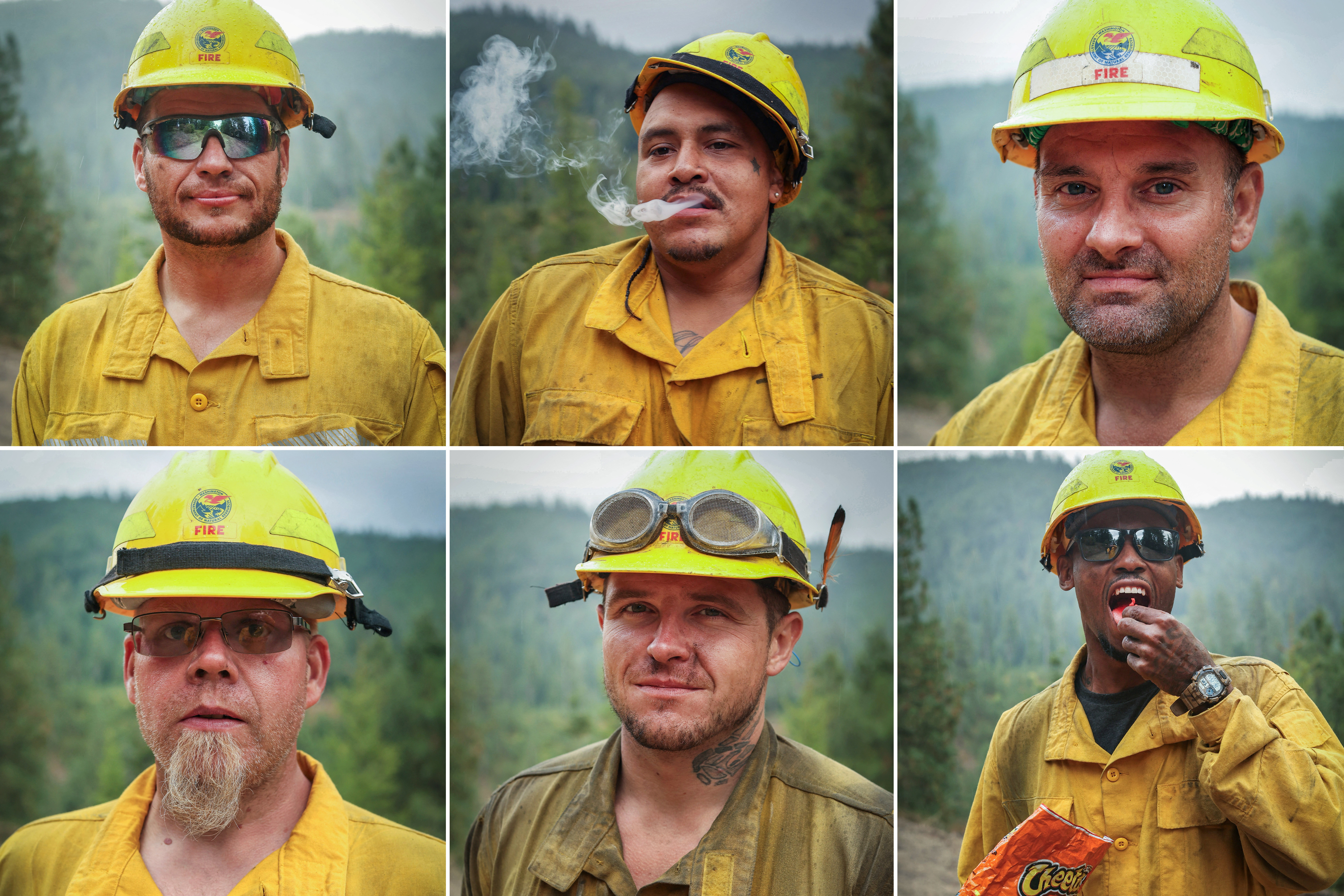 The Wider Image: Washington state pioneers program to turn inmates into wildland firefighters