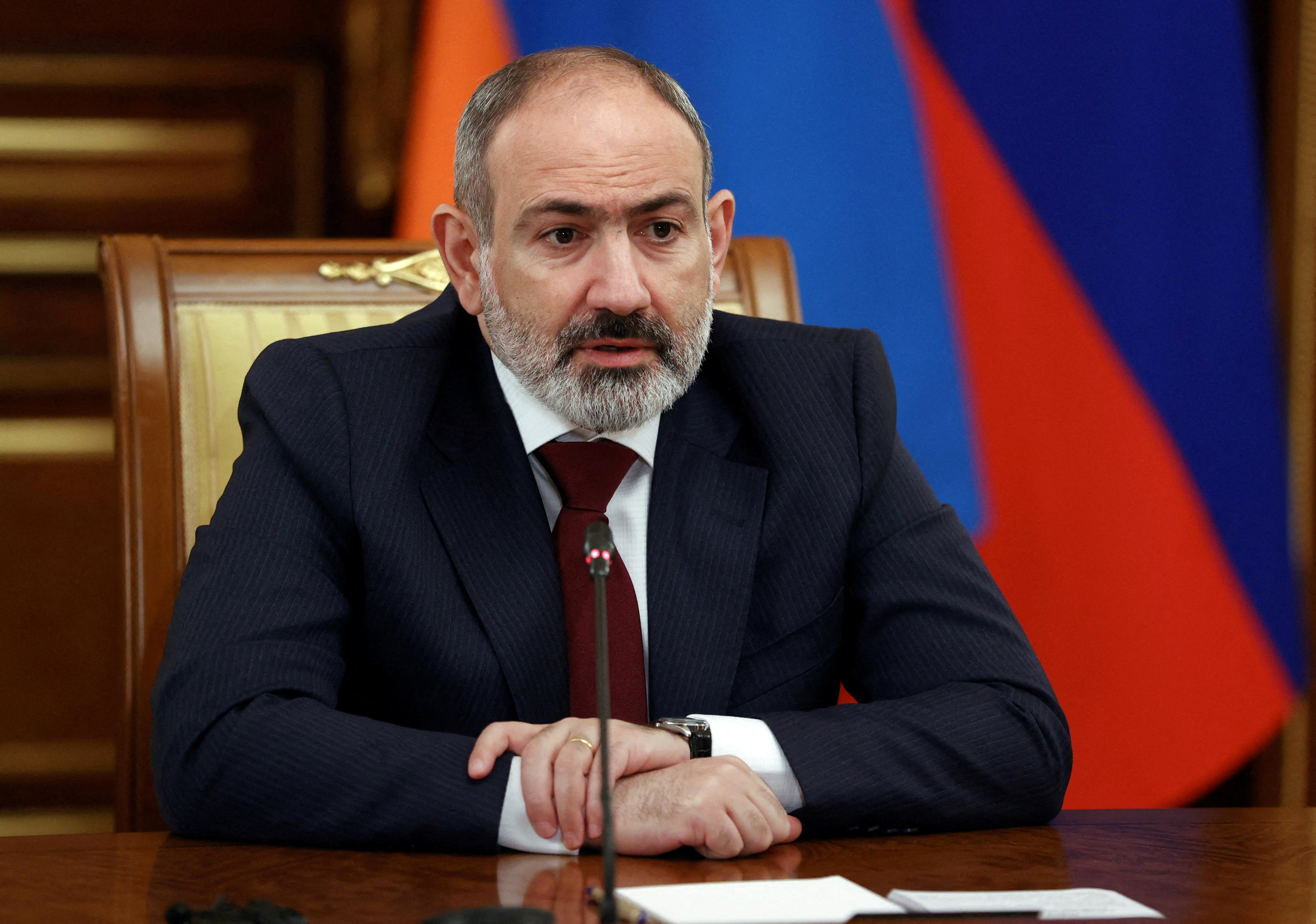 Armenia 'painfully' agrees to end war with Azerbaijan, PM Pashinian says