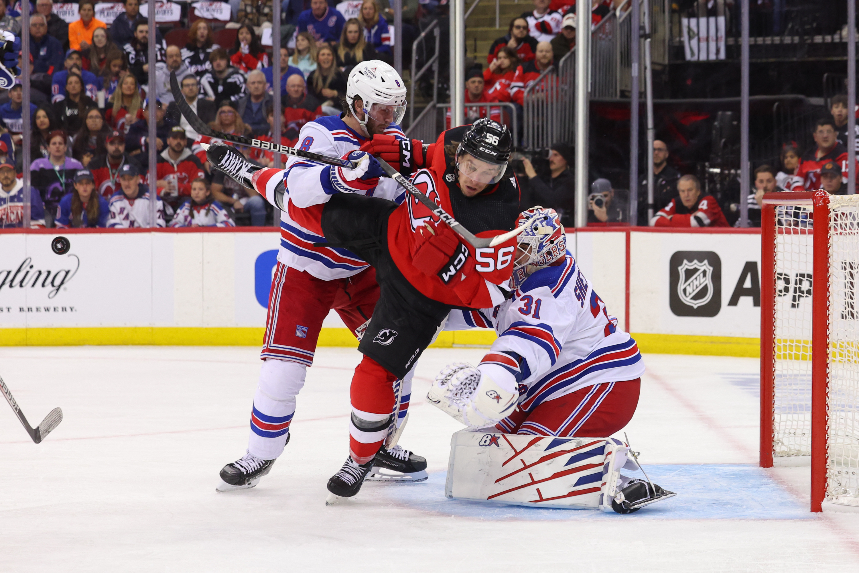 Rangers jump on Devils, easily take Game 1 | Reuters