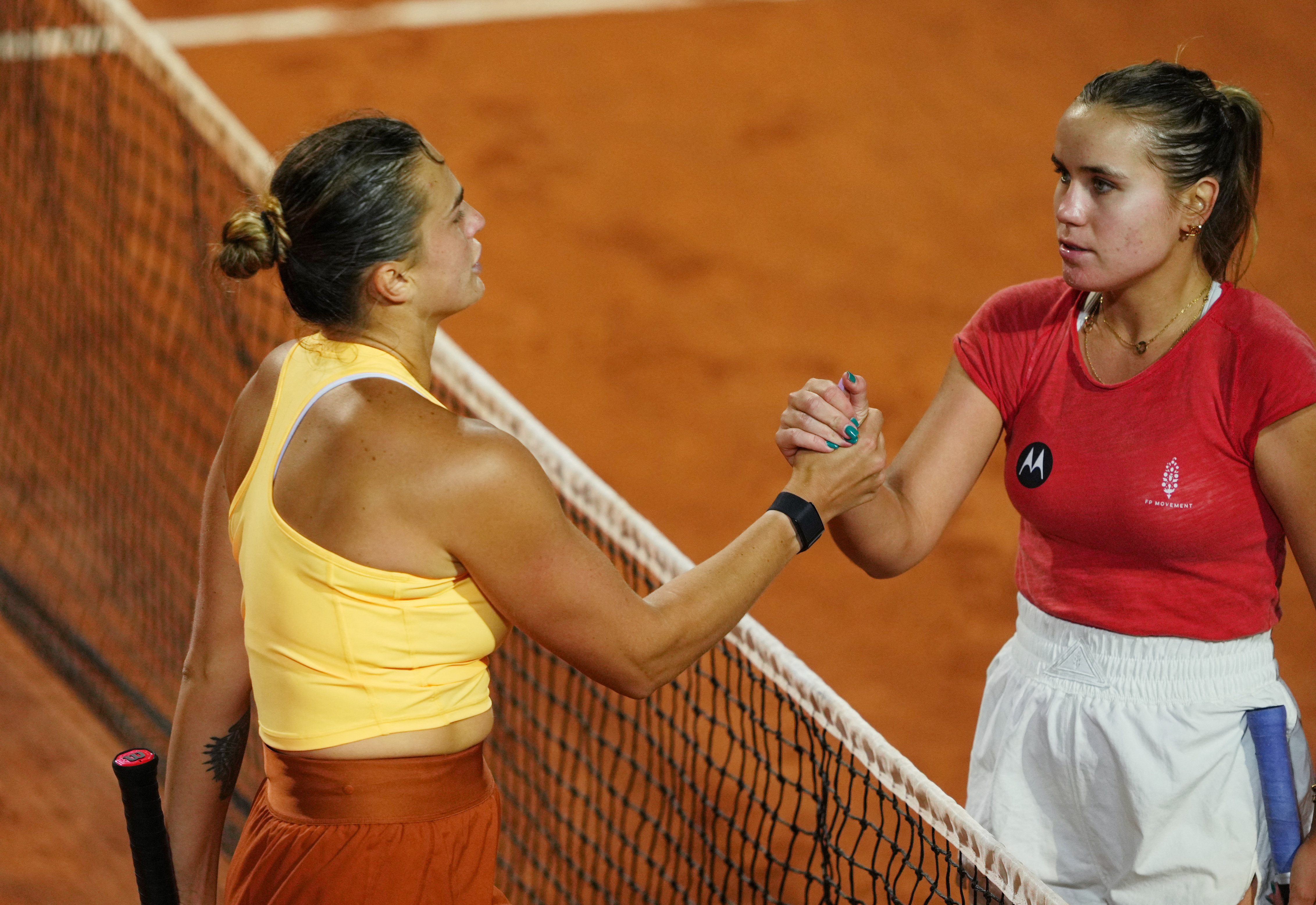 Italian Open: Aryna Sabalenka and Jessica Pegula knocked out but