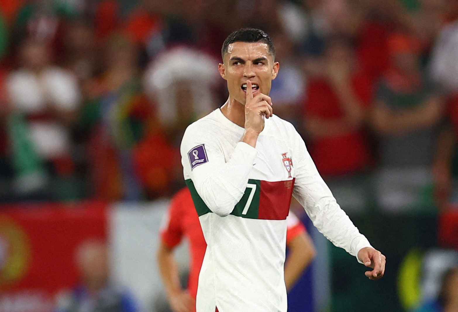 Ronaldo Denies He Swore At Portugal Coach Over Substitution | Reuters