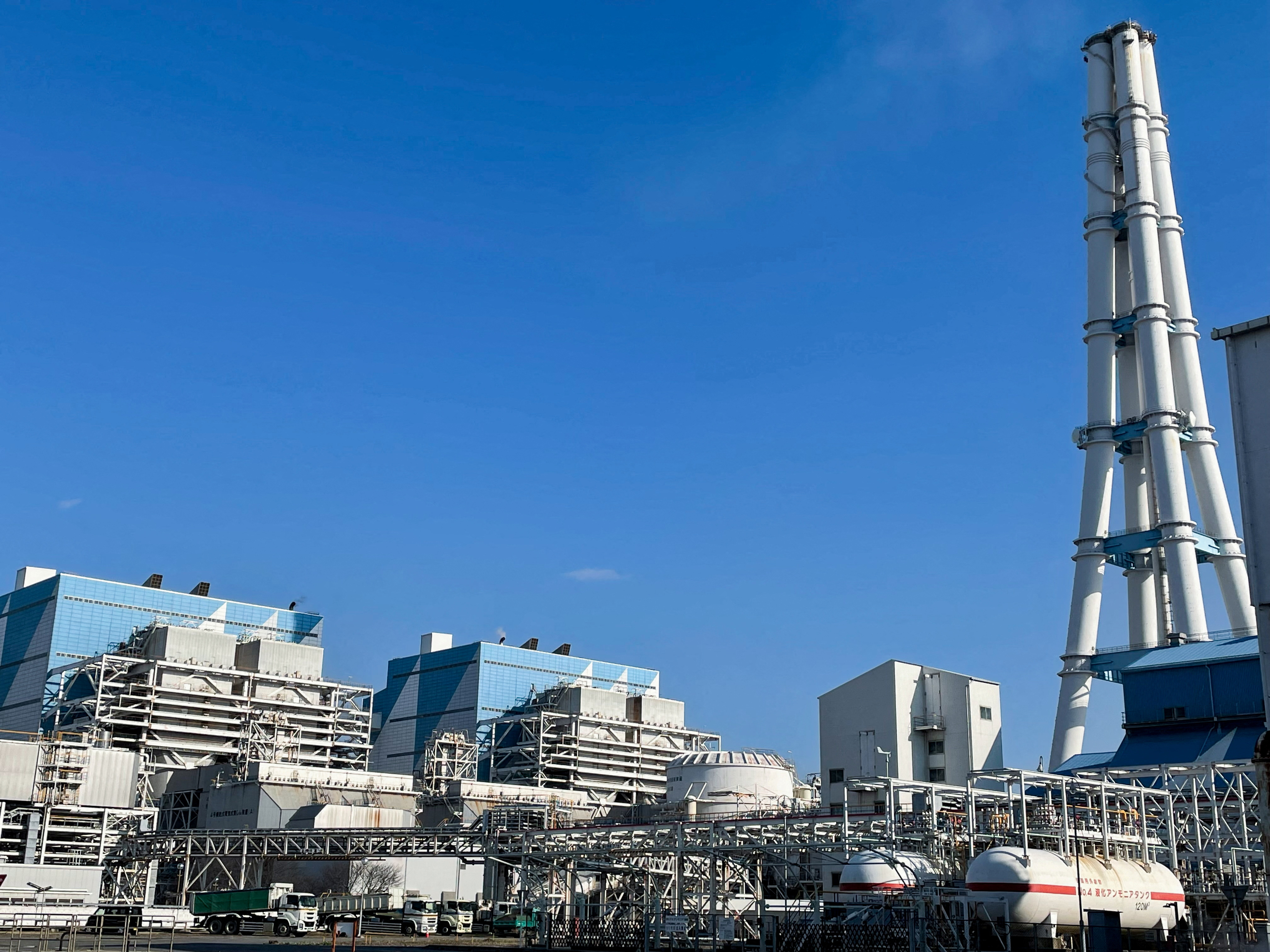 JERA's Hekinan thermal power station in Aichi prefecture