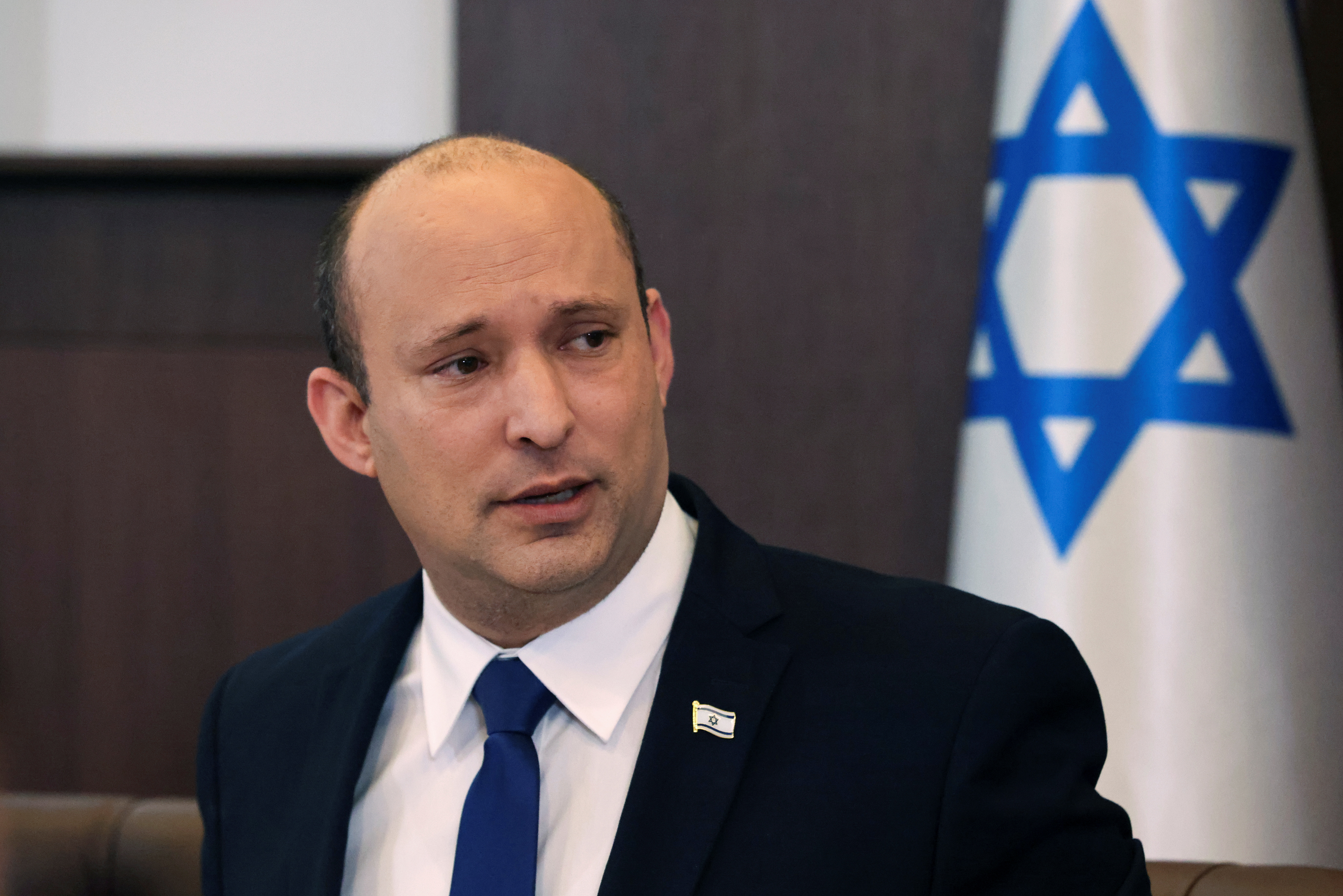 Israeli Prime Minister Bennett holds cabinet meeting in Jerusalem